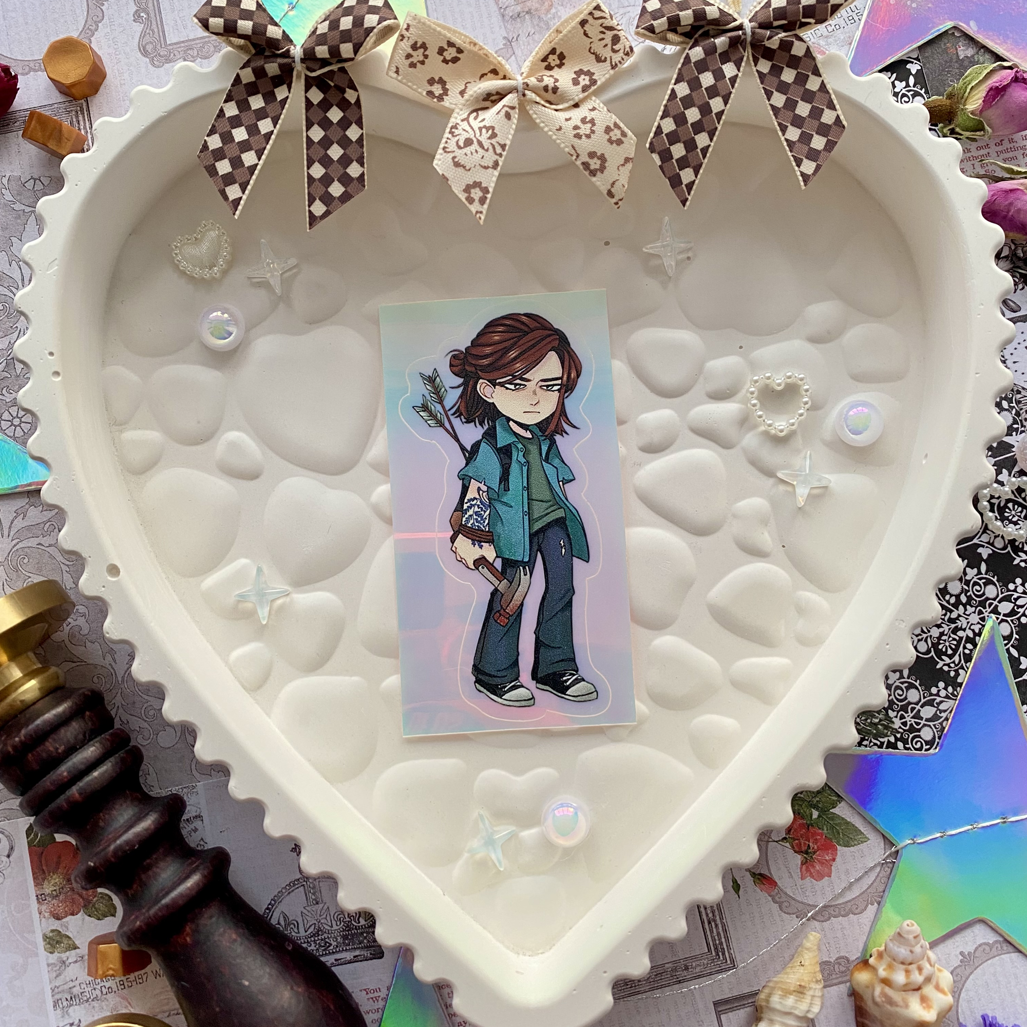 Стикер "Элли"