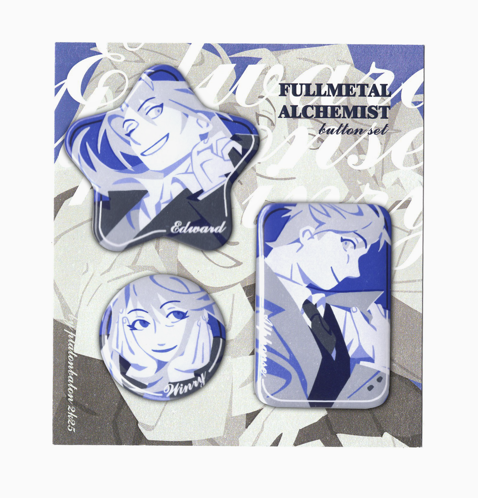 Сет значков алхимик