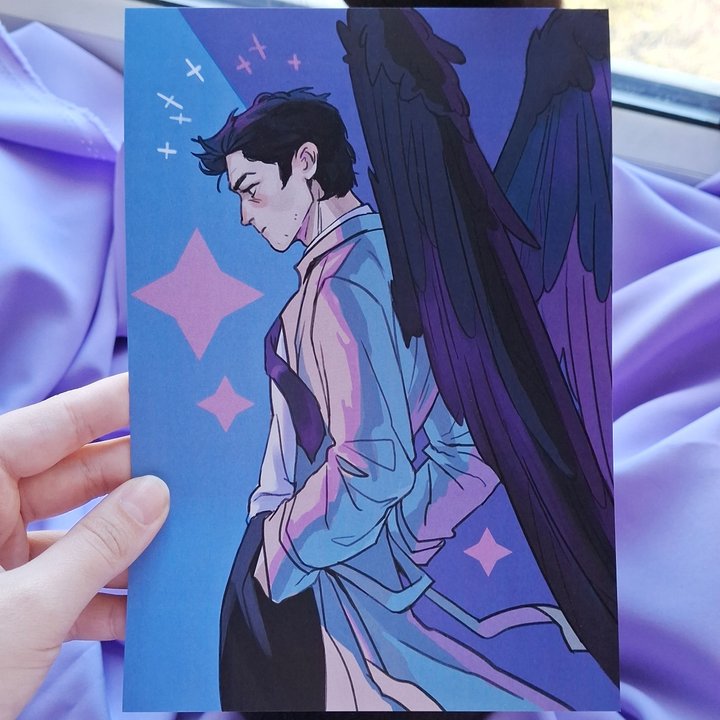 Открытка Кастиэль