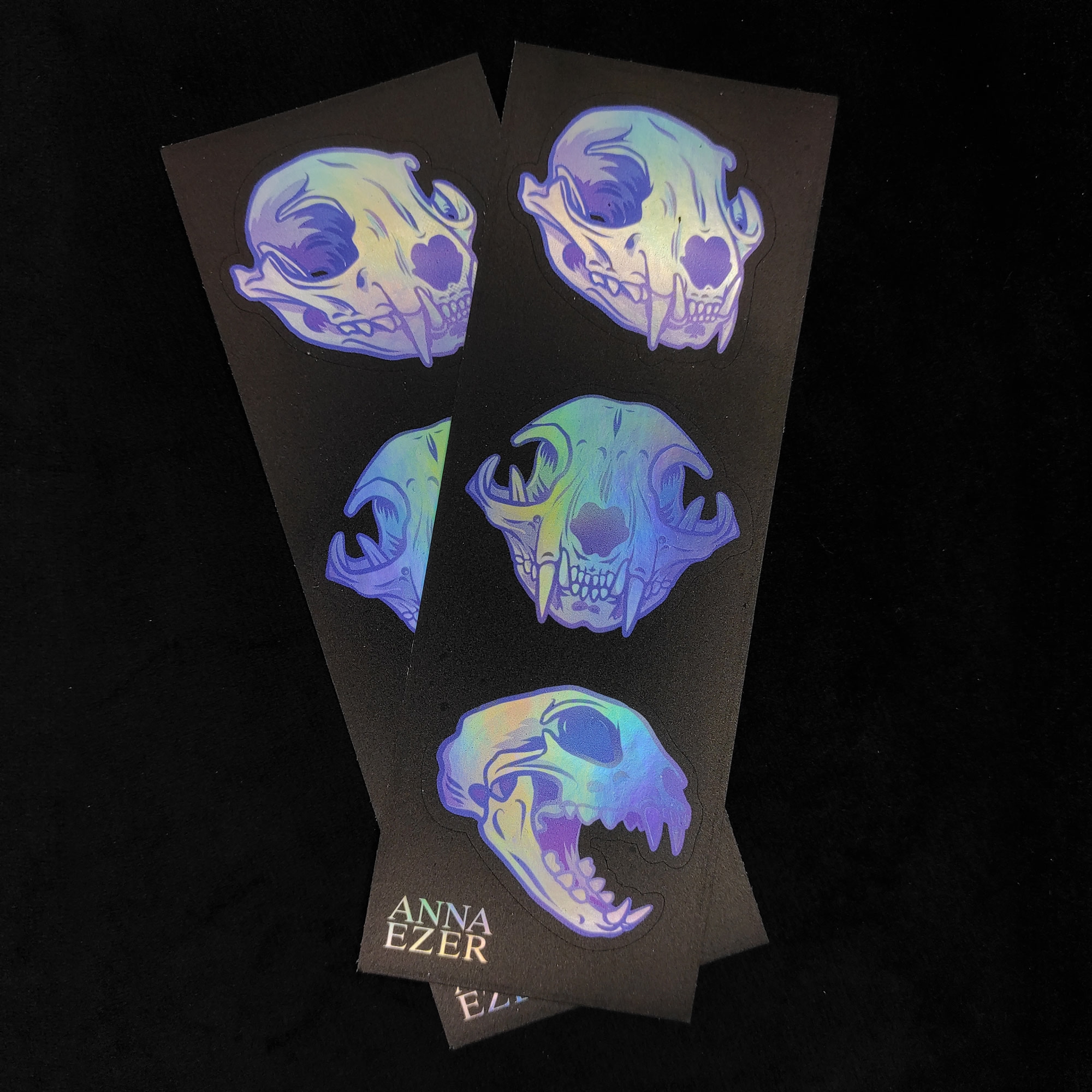 Стикерпак голо Коточерепа