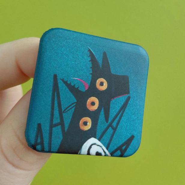 Значок сорока кричит