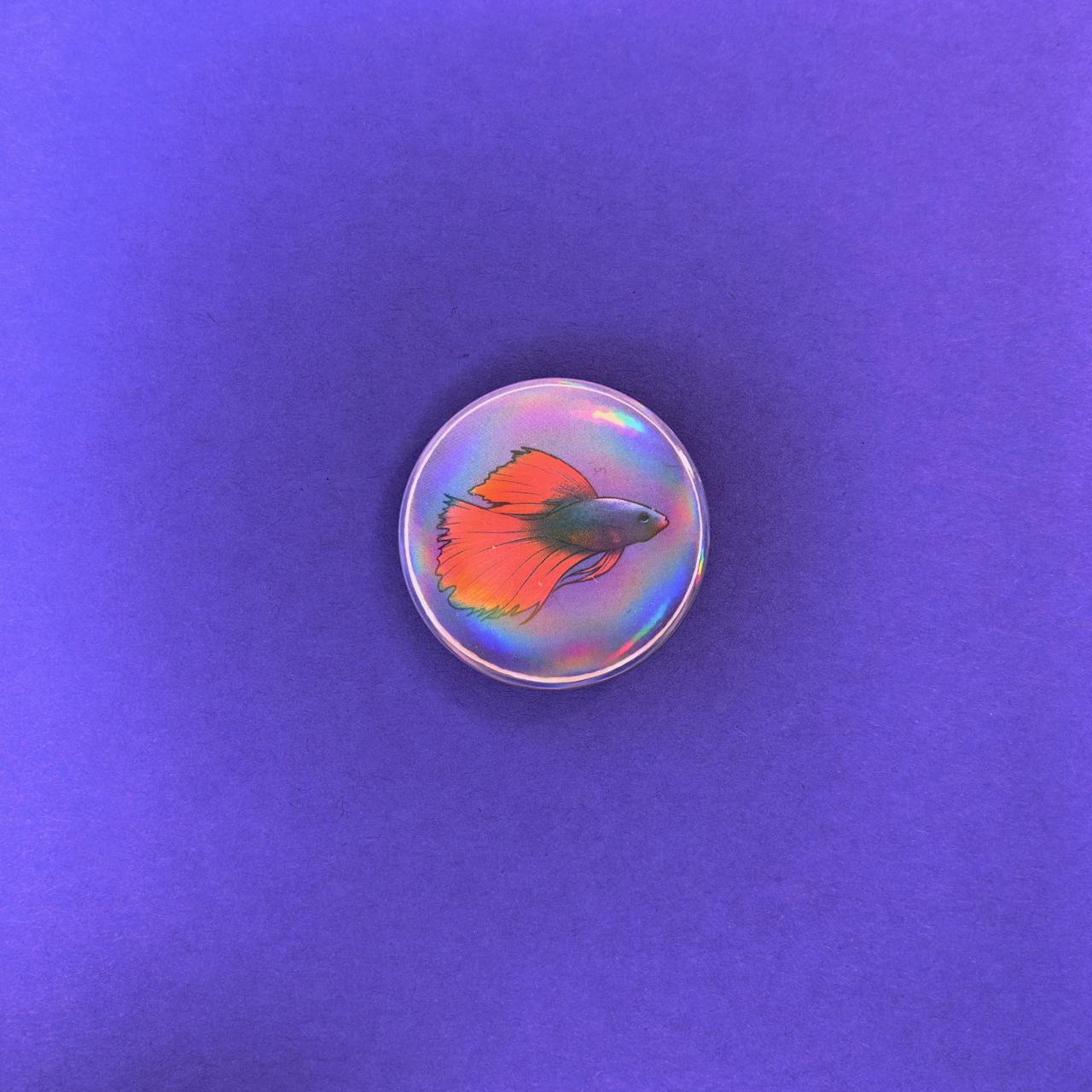 Значок Рыба-петушок