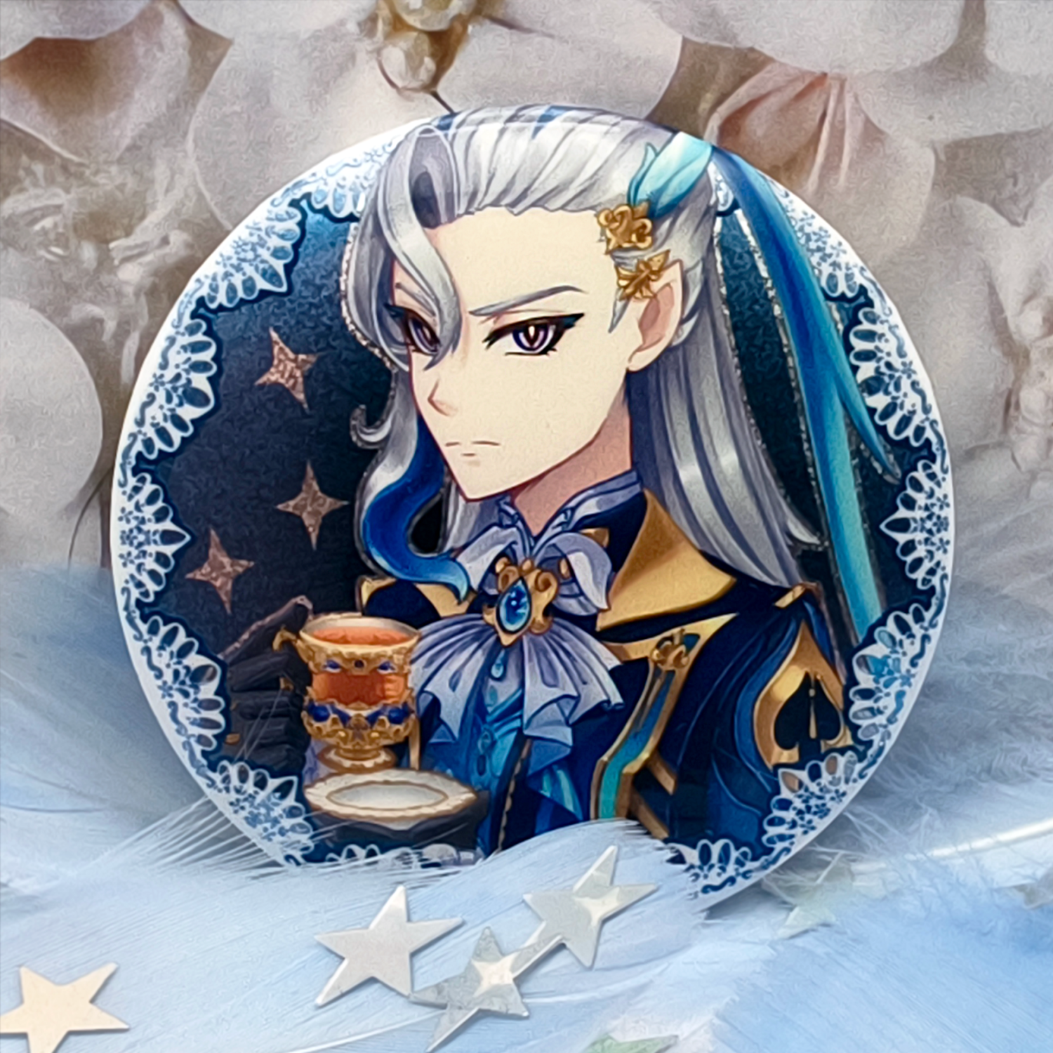 Голо-значок "Чаепитие" Невиллет