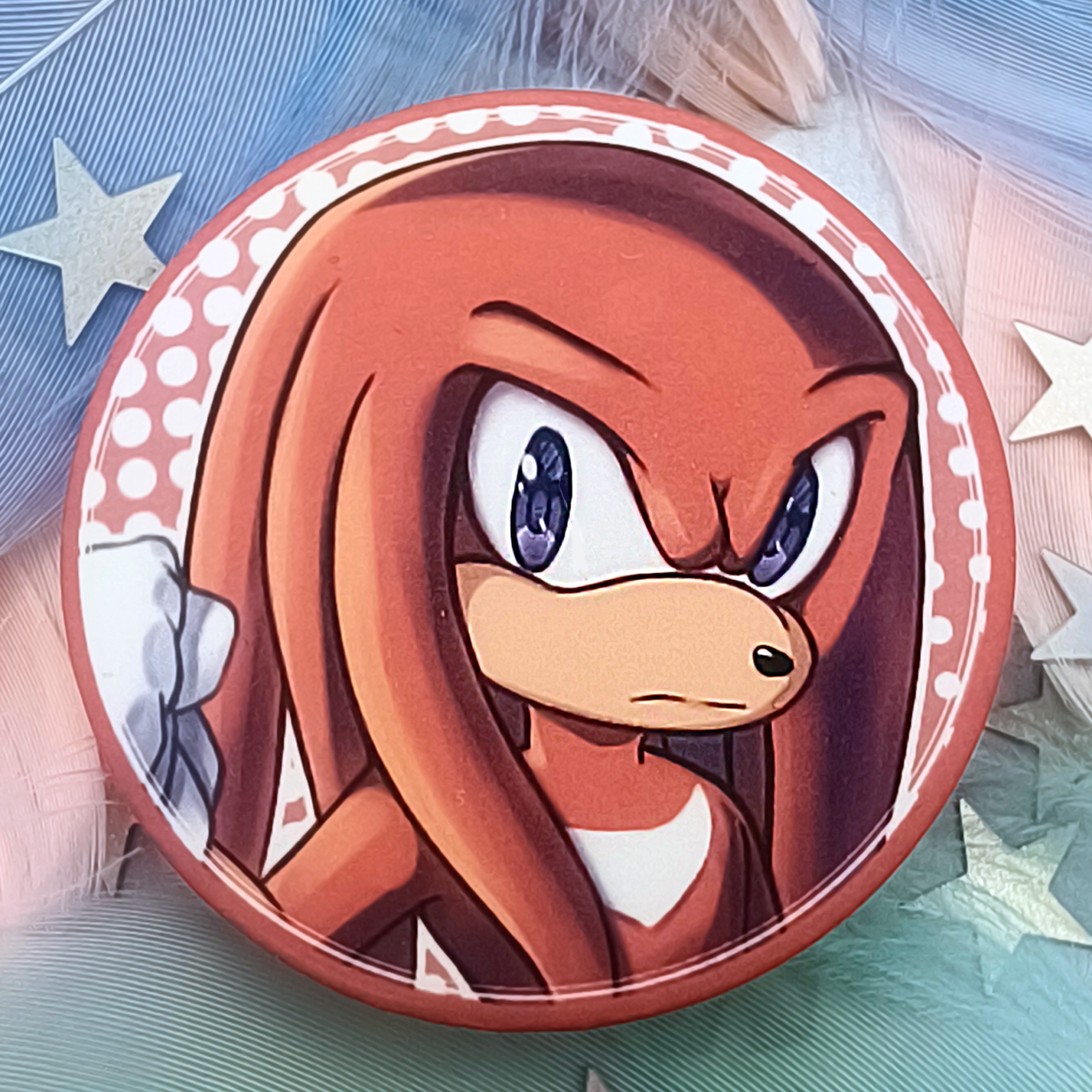 Значок Наклз (44 мм, софт-тач)