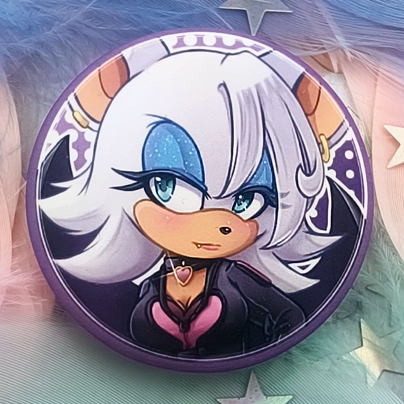 Значок Руж (44 мм, софт-тач)