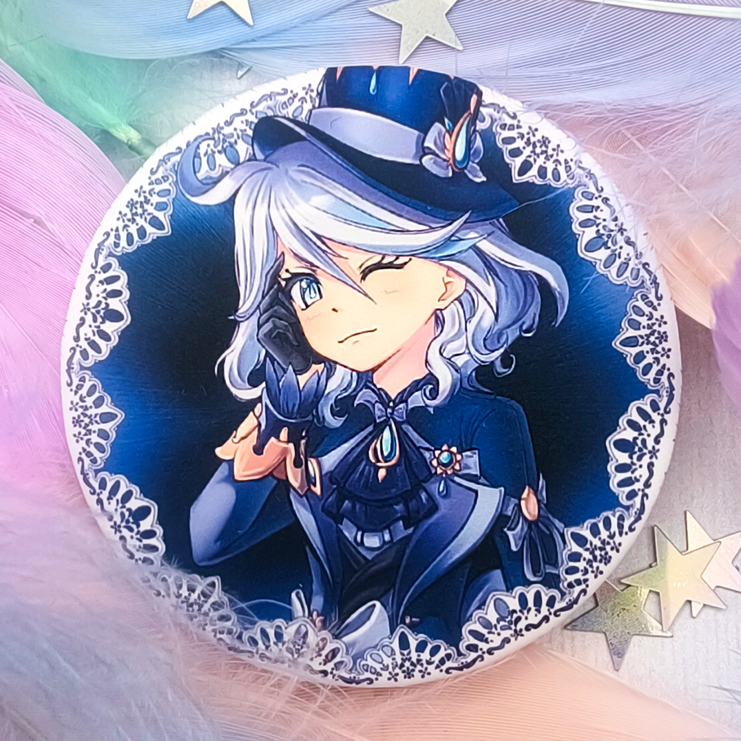 Значок Фурина (56 мм, софт-тач)