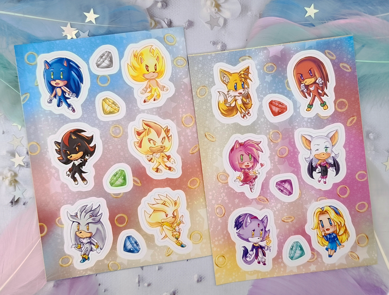 Набор "Соник" (2 стикерпака A6)