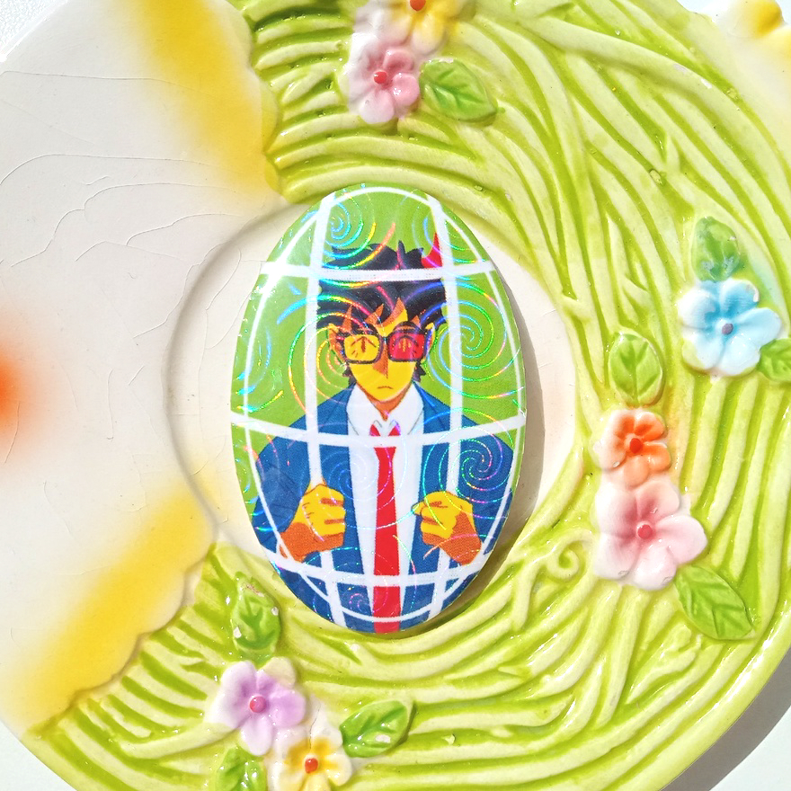 Значок "Yuppie Psycho"