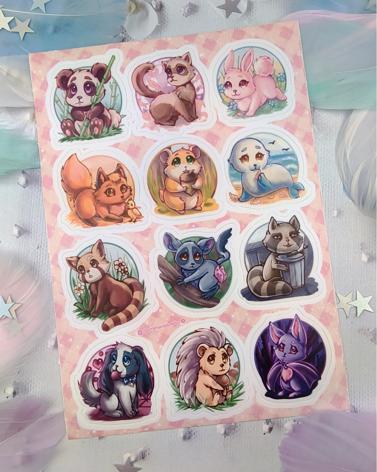 Стикерпак Cute Critters