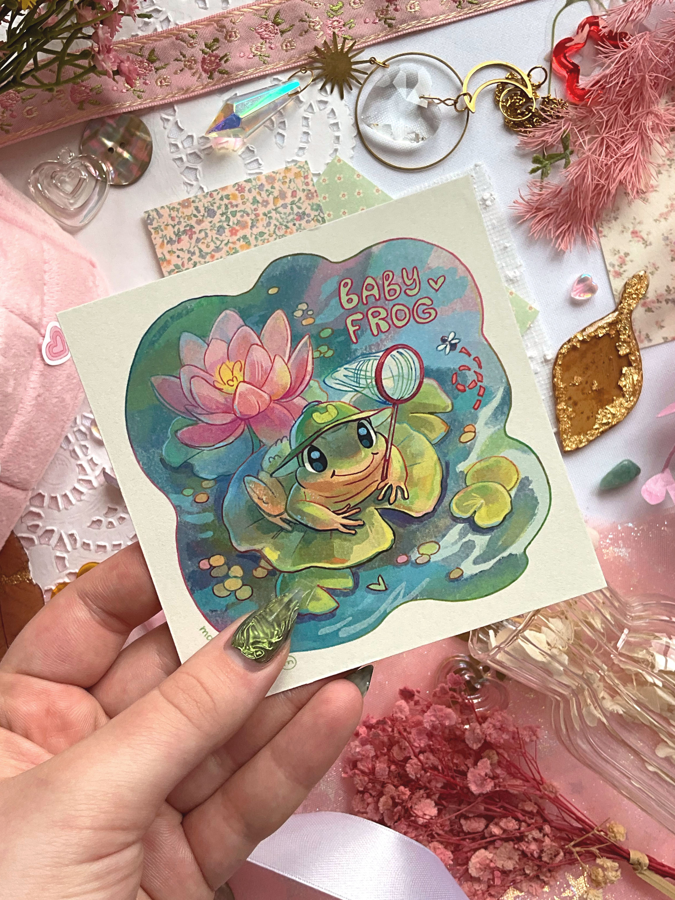 Открытка "Беби фрог"