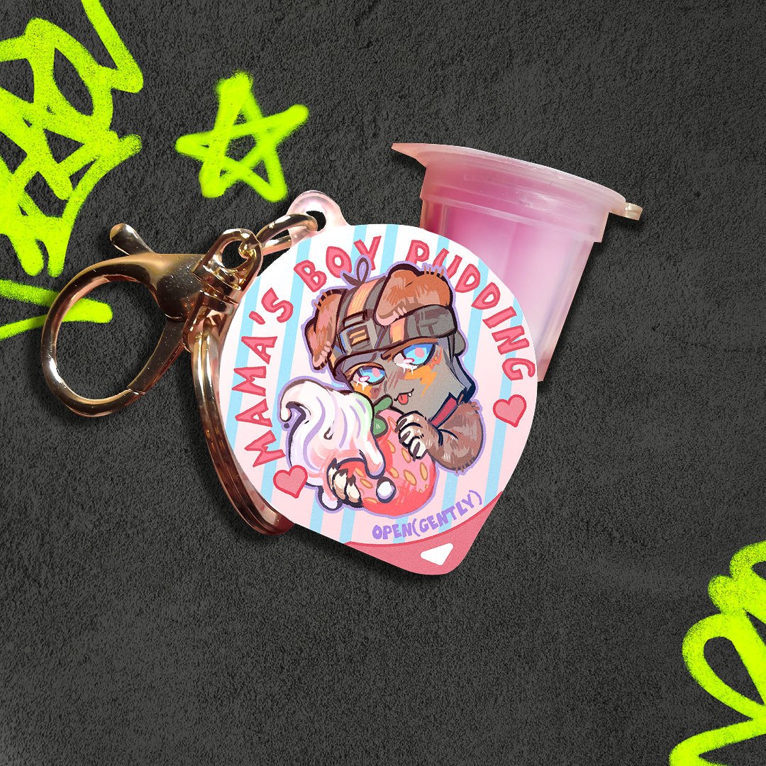 Пуддинг Щенокениг клубника/сливки