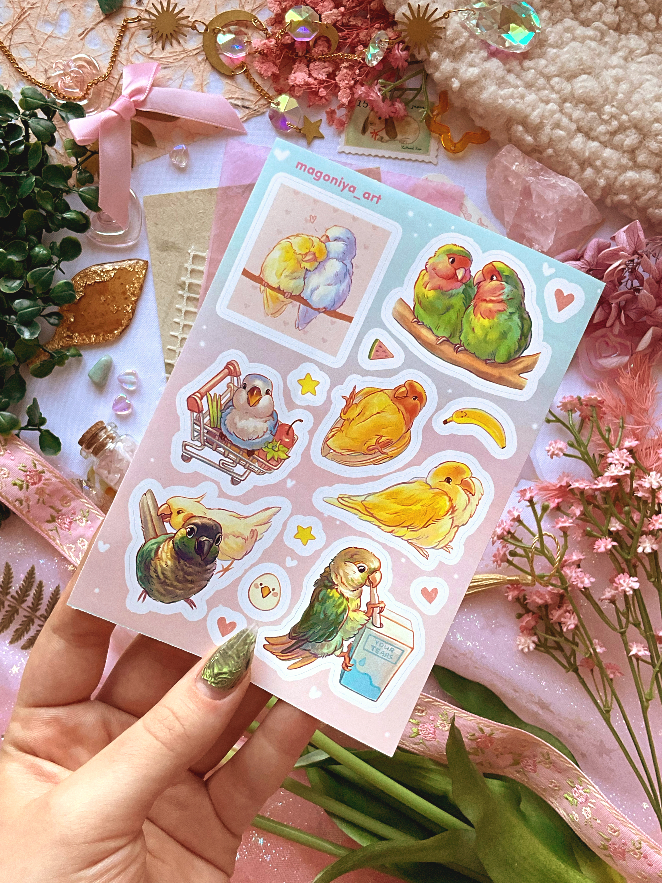 Стикерпак "Попужки"