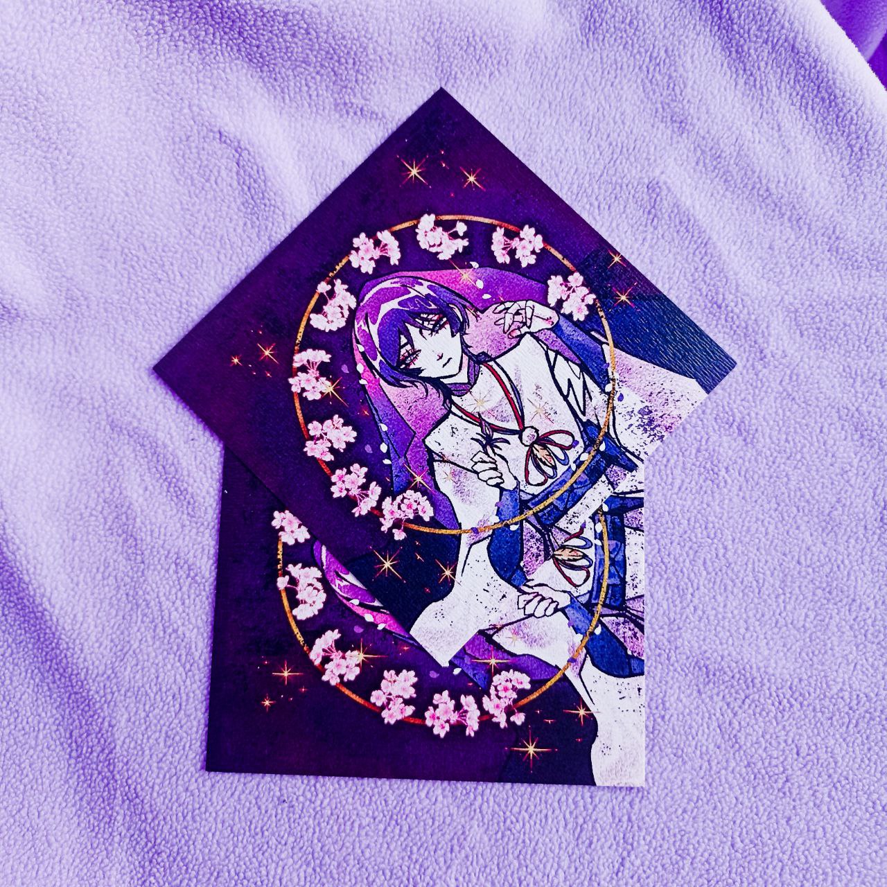 Принт «Кабукимоно» фактурный