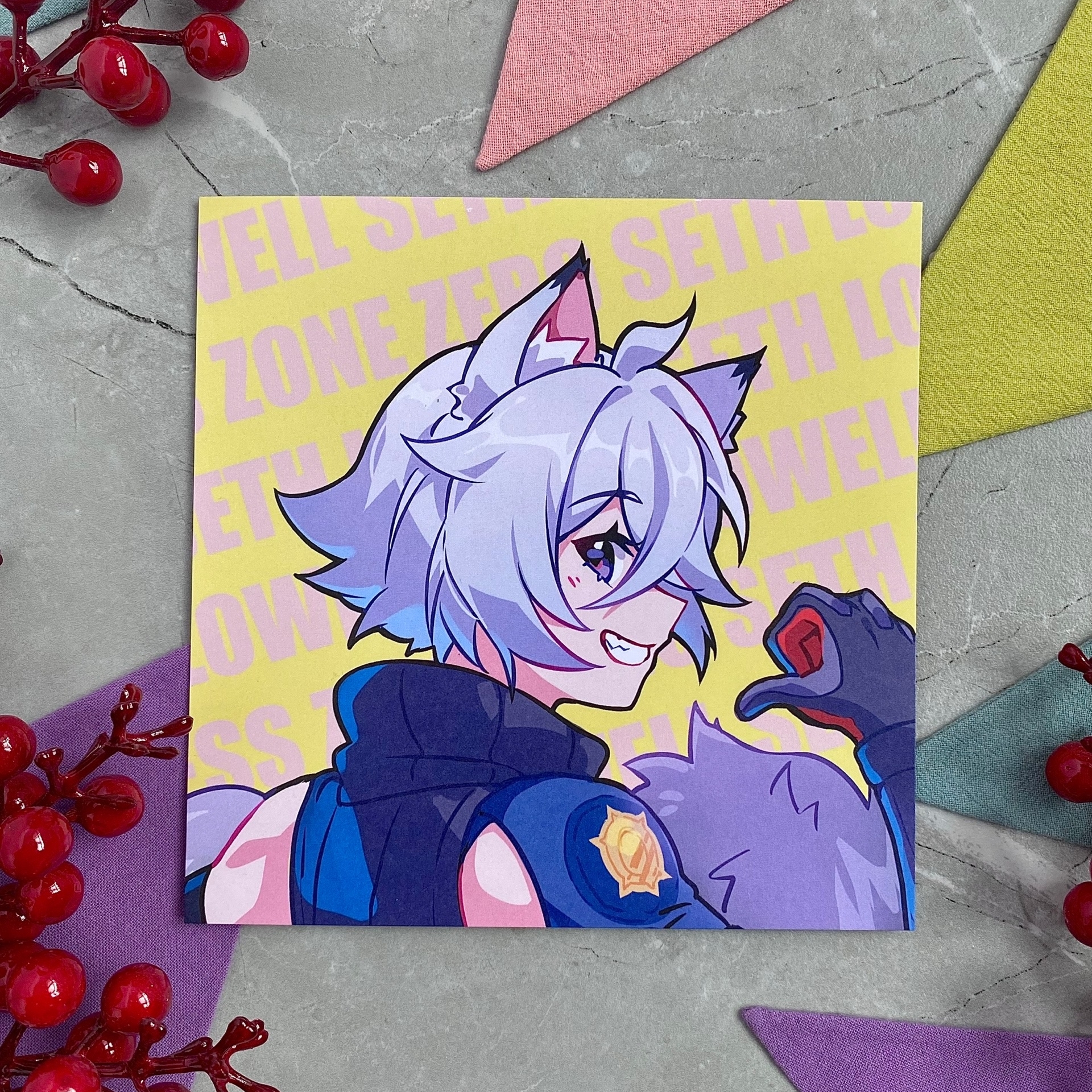 Открытка 14х14 Сет