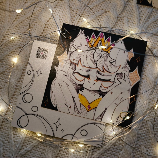 Открытка с блестками Твайлайт