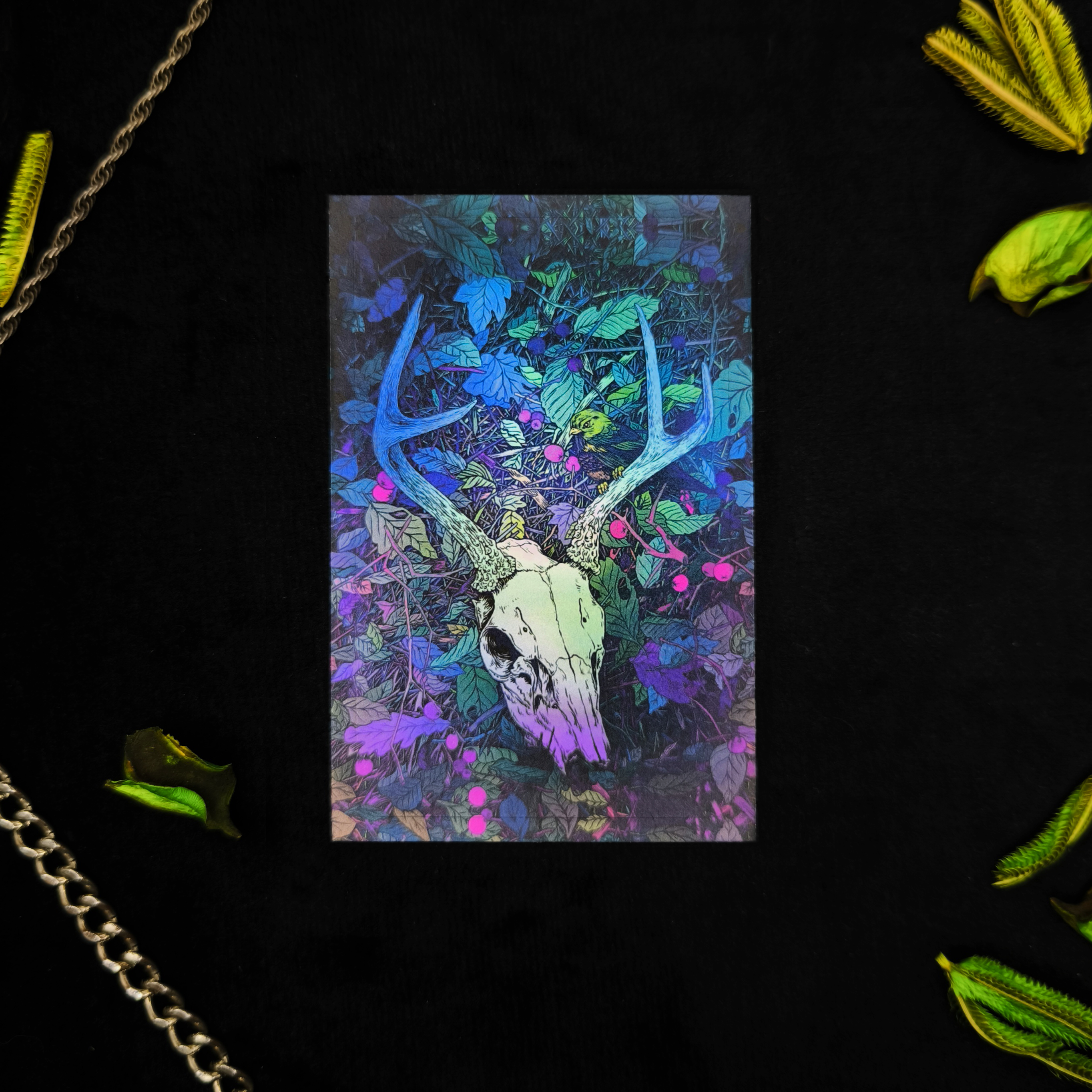 Наклейка на карту Лес