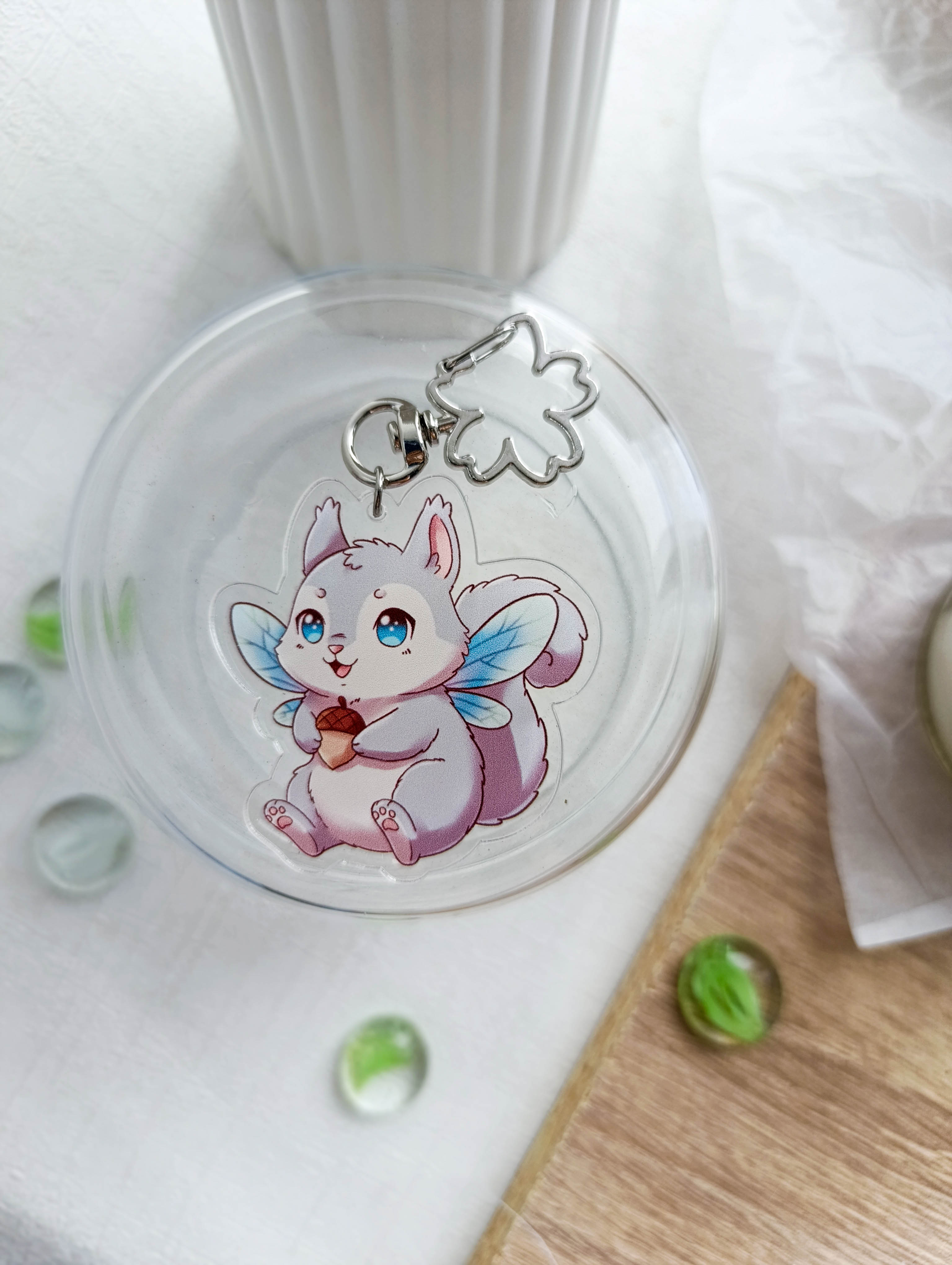 Брелок "Крылатые. Белка"