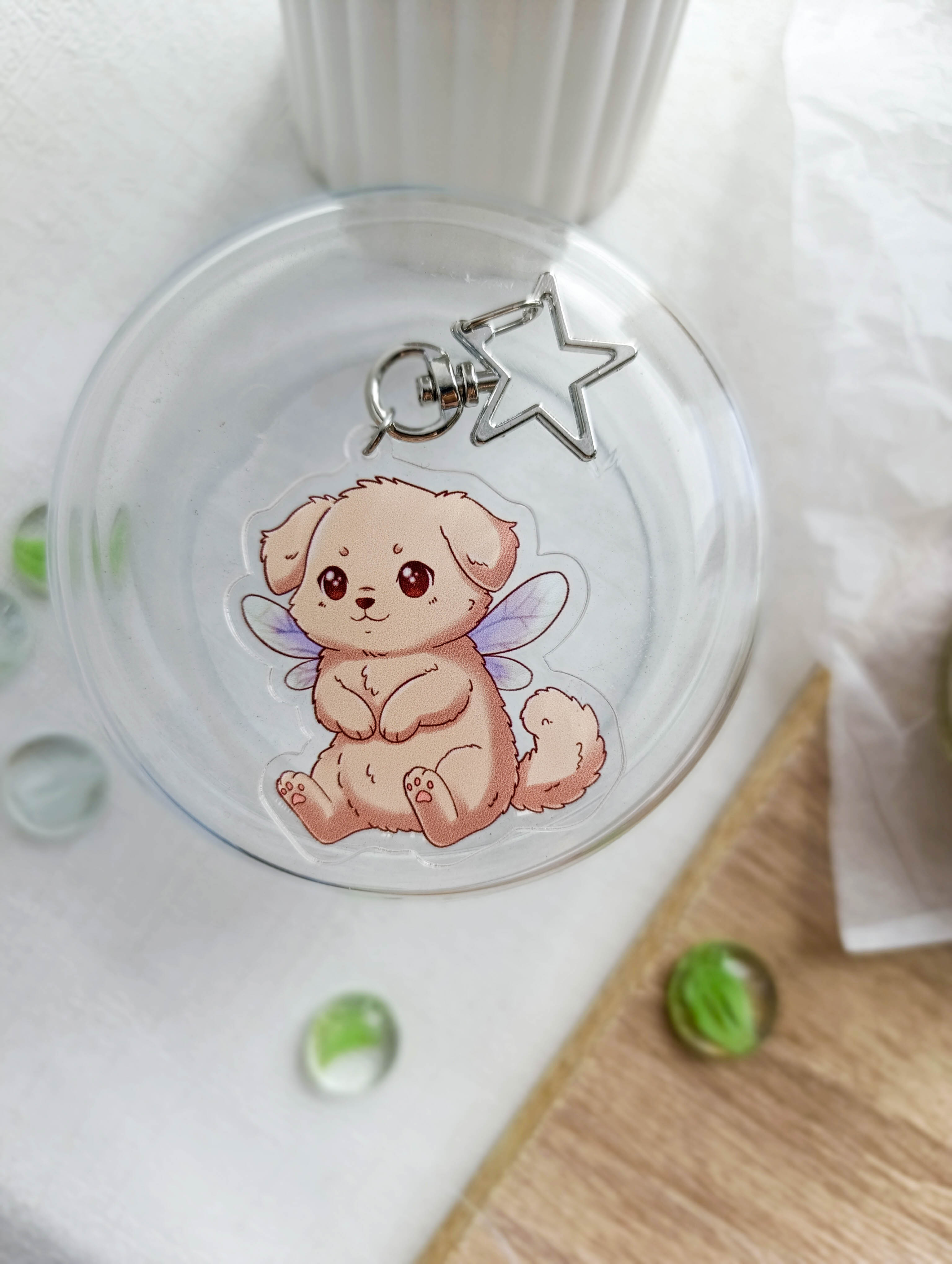 Брелок "Крылатые. Собака"