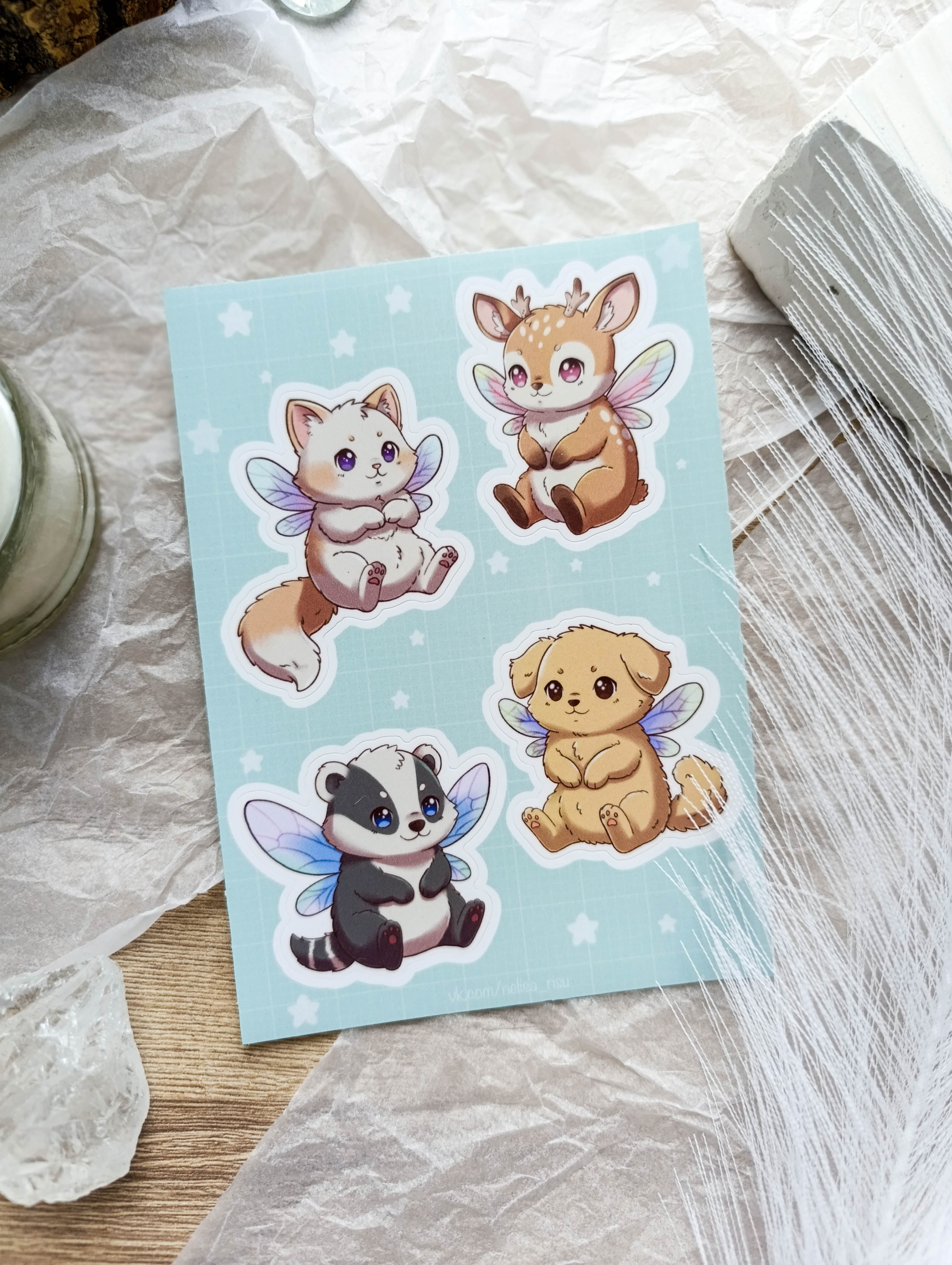 Стикерпак А6 "Крылатые 3"