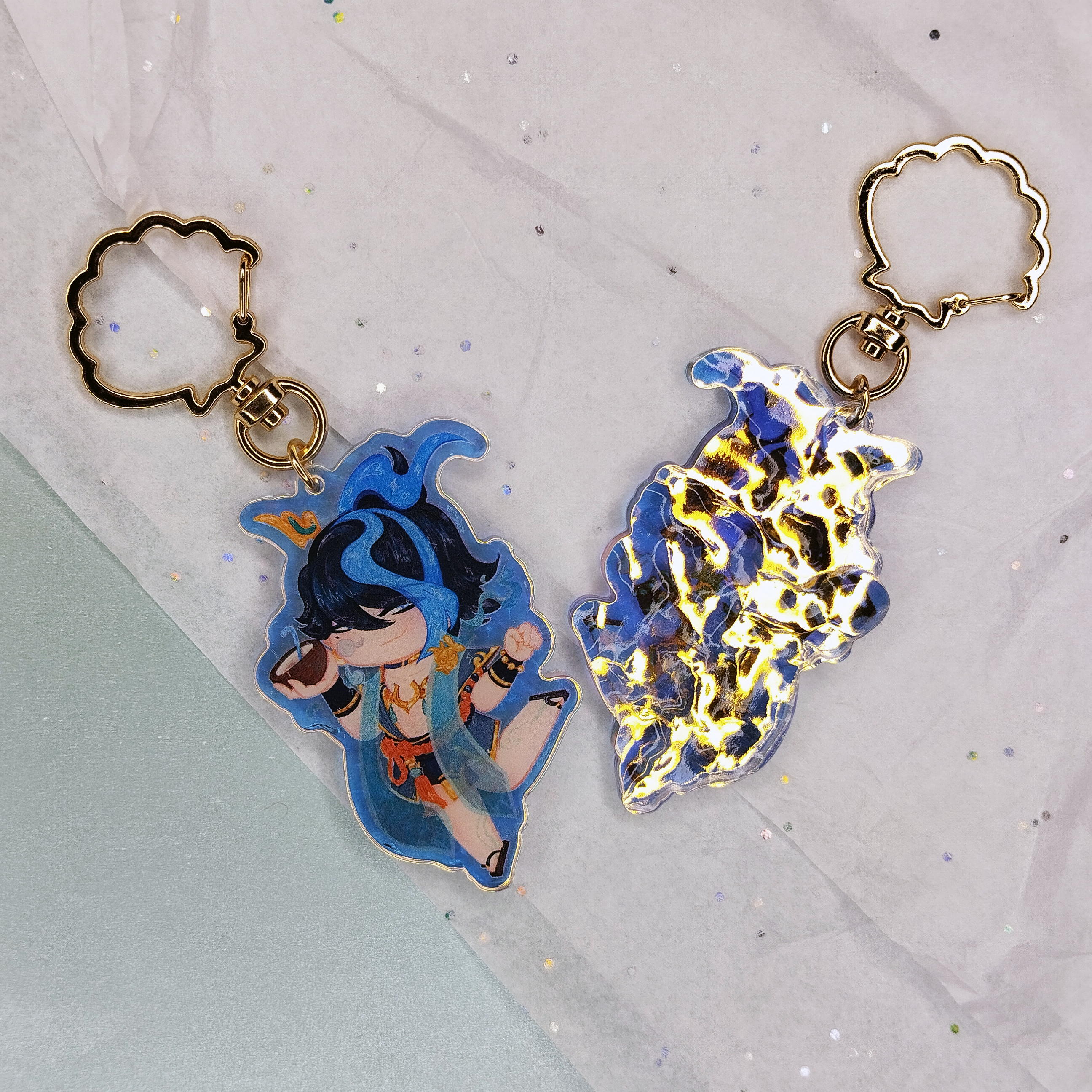 Брелок 7см ДЦ на водах Афелий