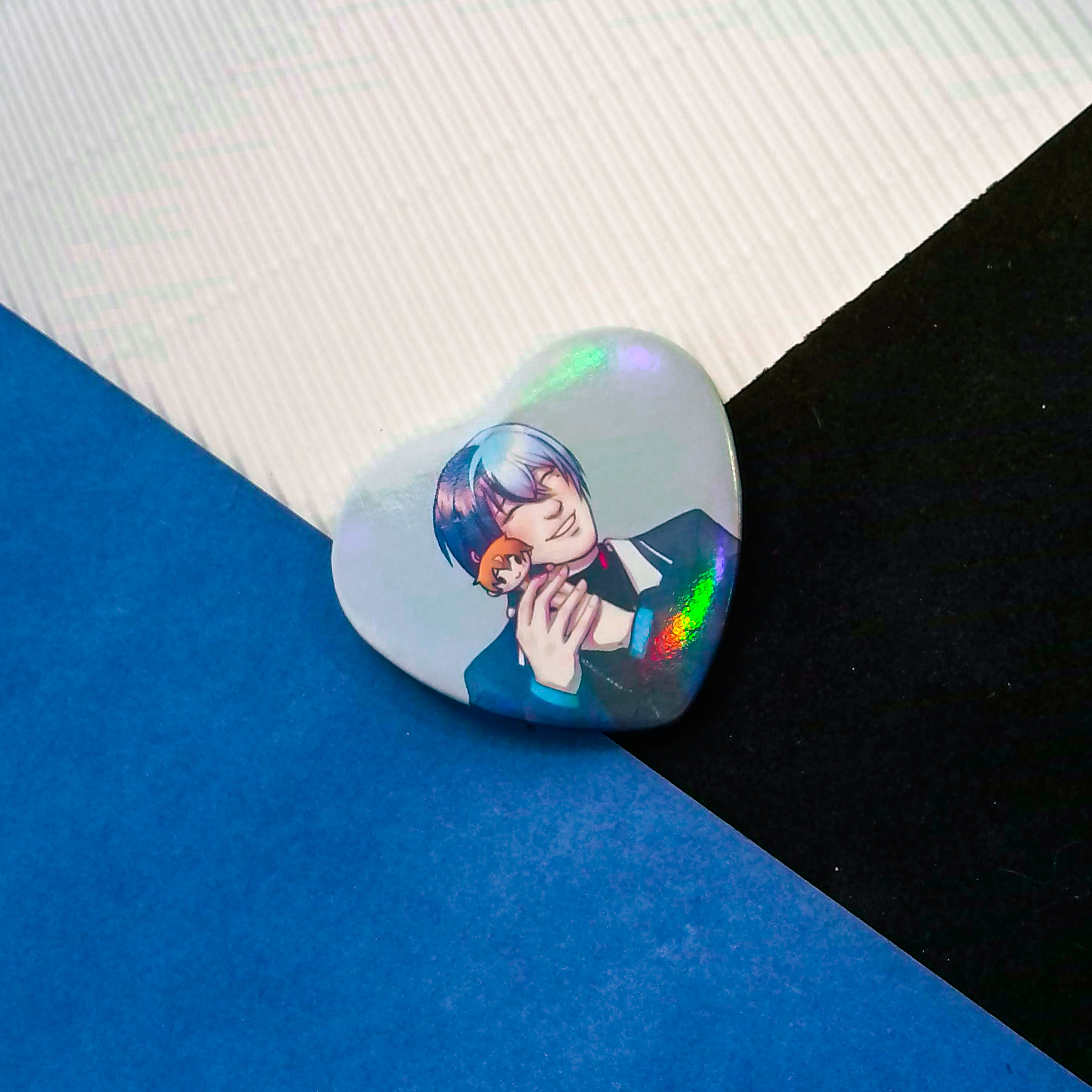 Значок-сердце Тойя