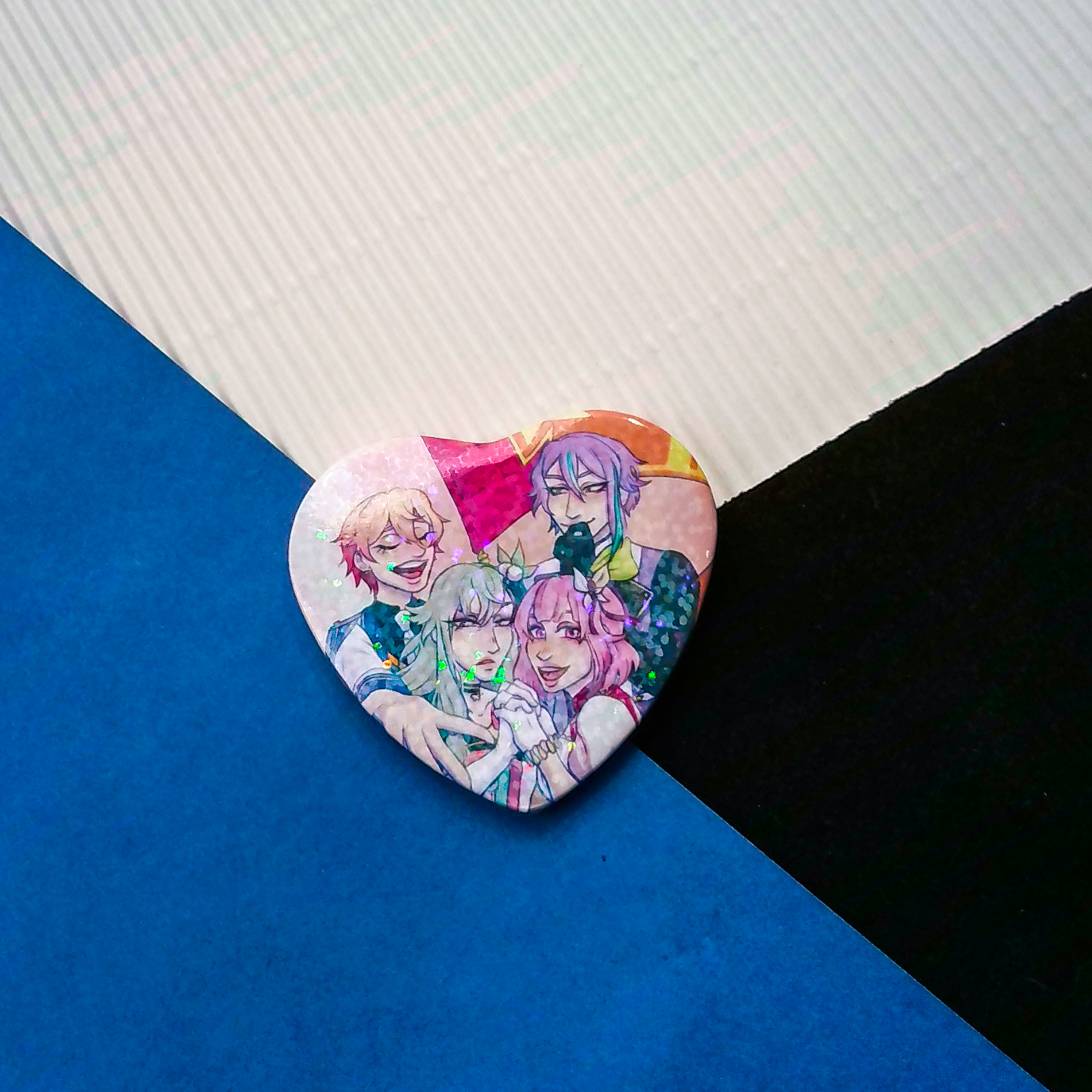 Значок-сердце ВХШ