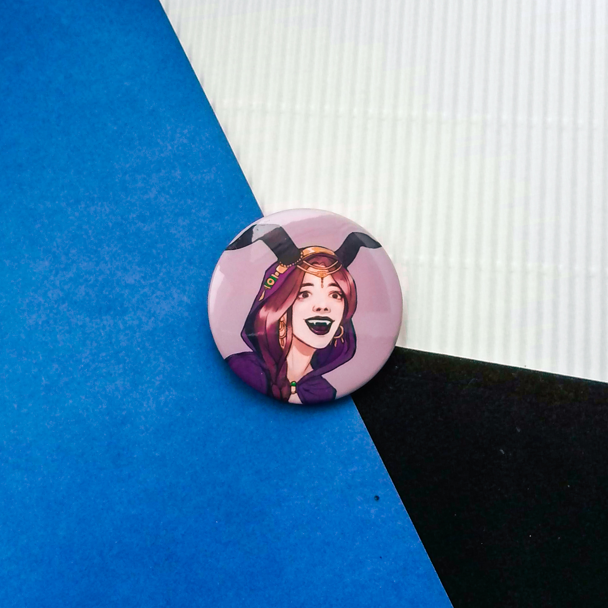 Значок 44мм Фиона