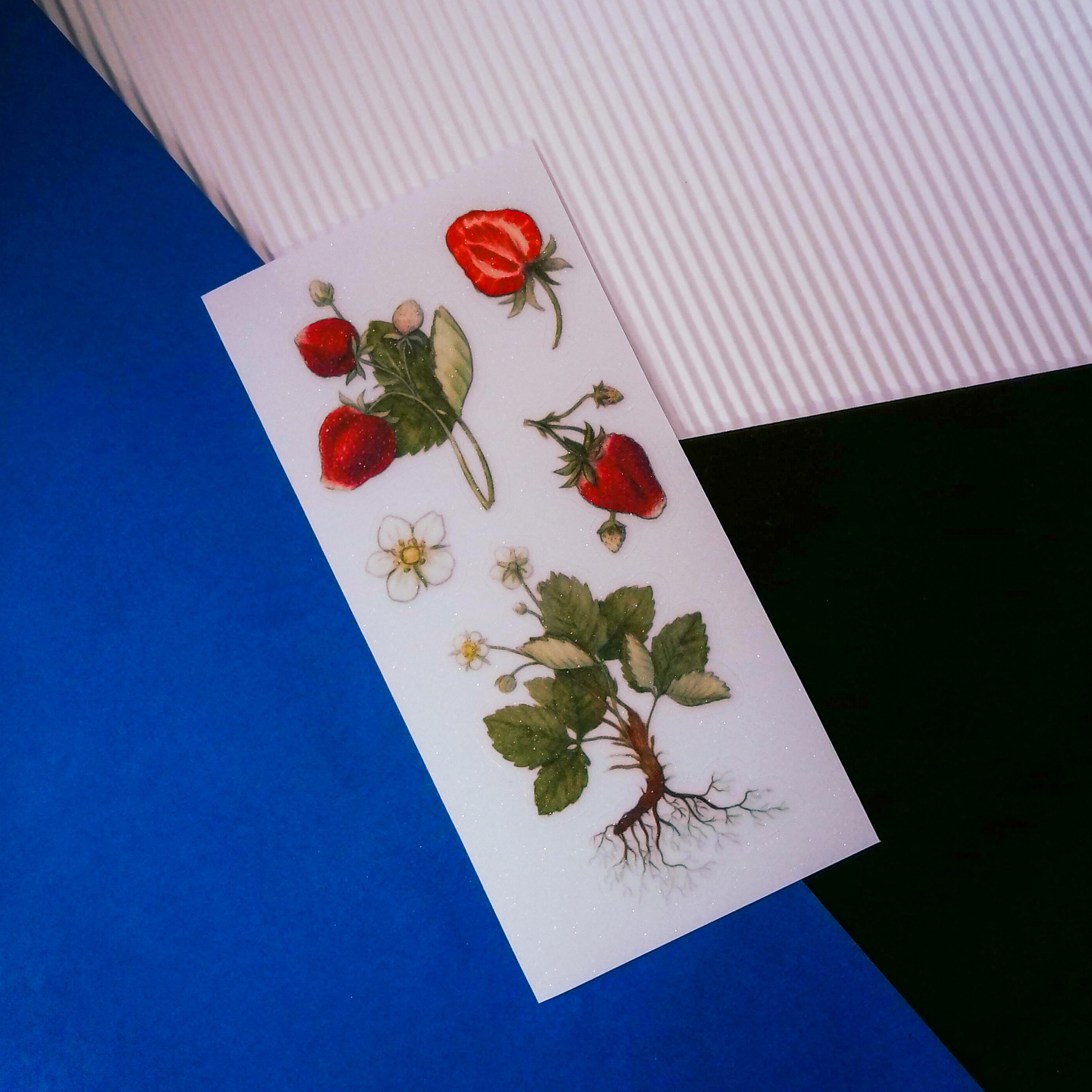 Стикерпак сахар клубника