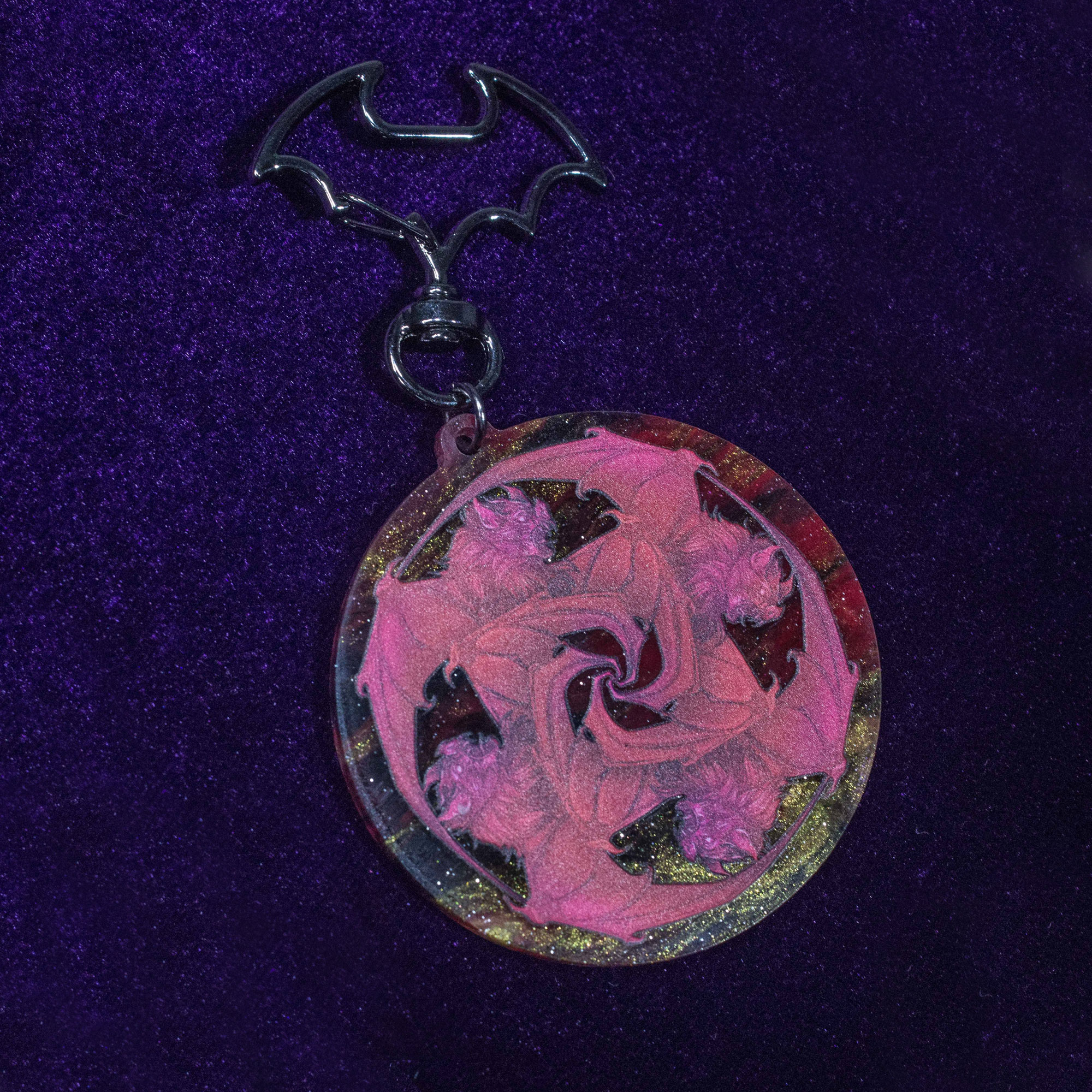 Брелок Летучие мыши