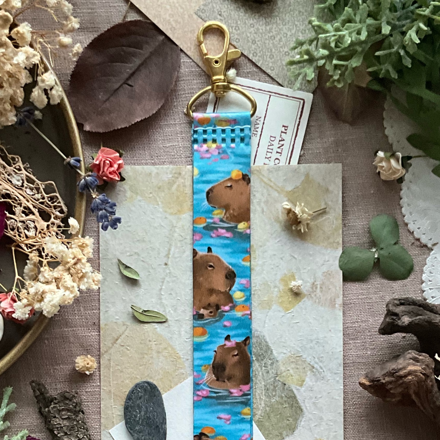 Лента для ключей "Капибары"