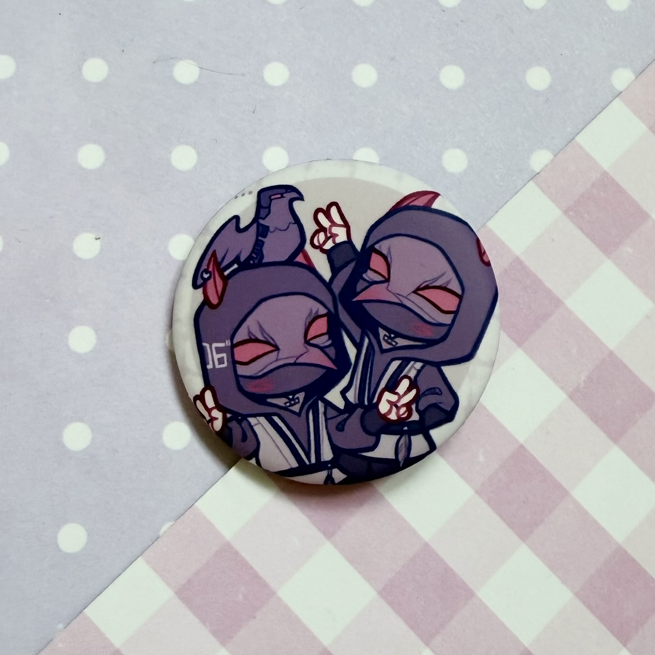 Значок LADS близнецы