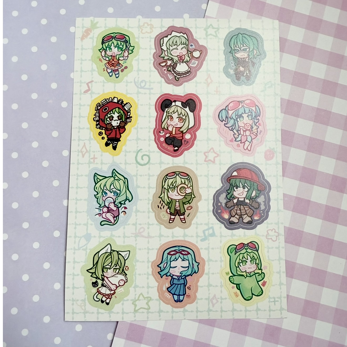 Стикеры Гуми