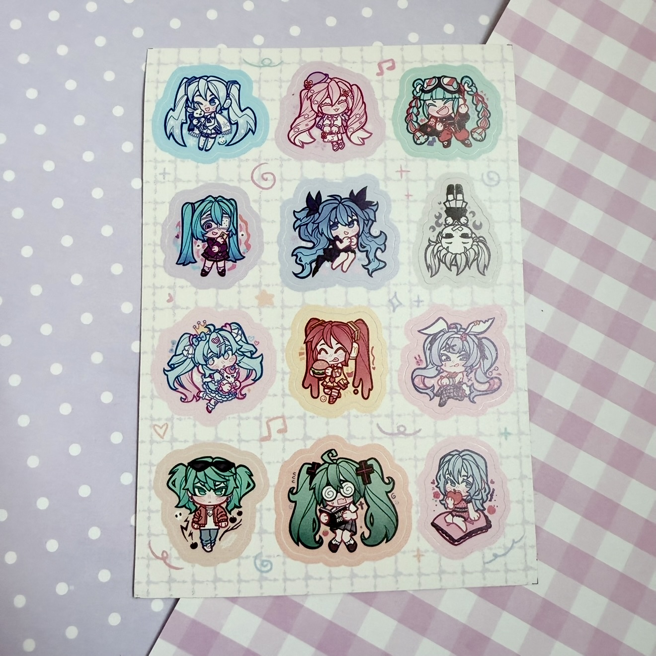 Стикеры Мику 2