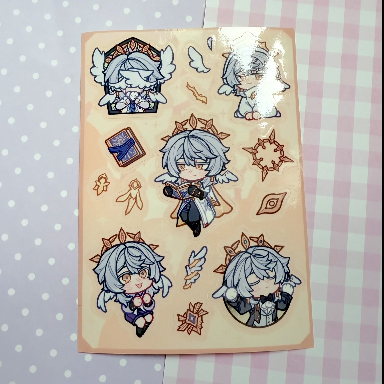 Стикеры HSR Воскресенье (глянец)