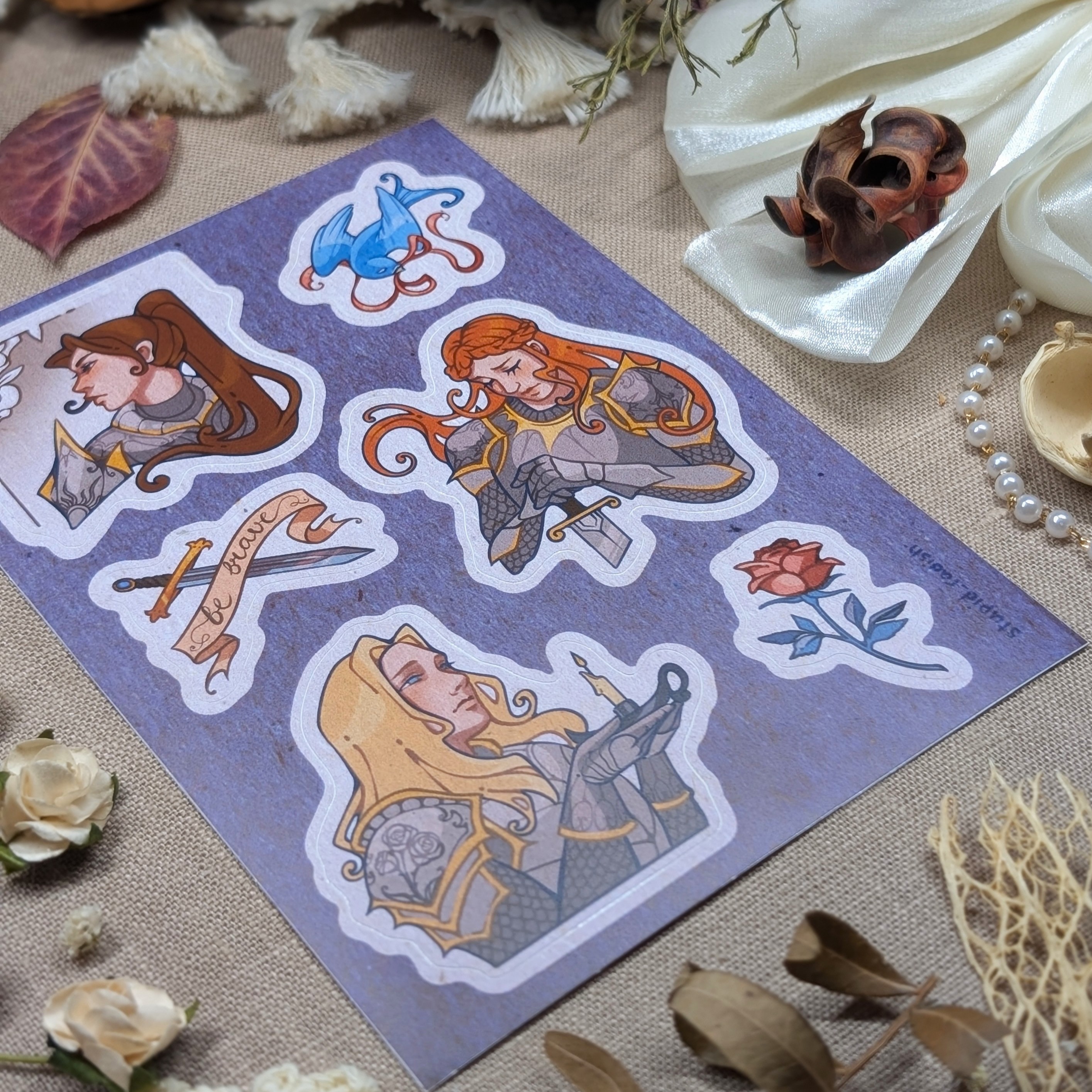 Стикерпак "Рыцари"