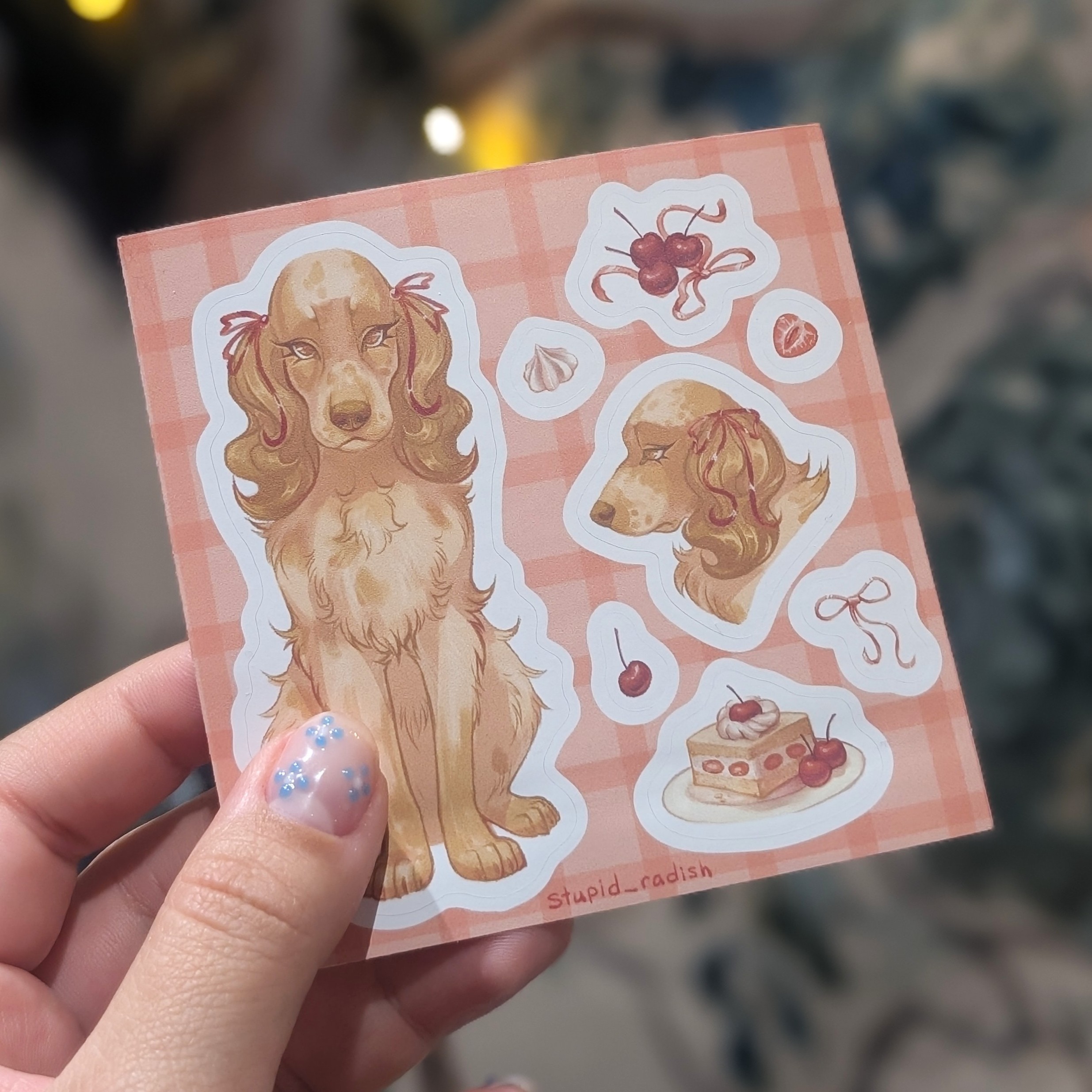 Стикерпак "Спаниели"