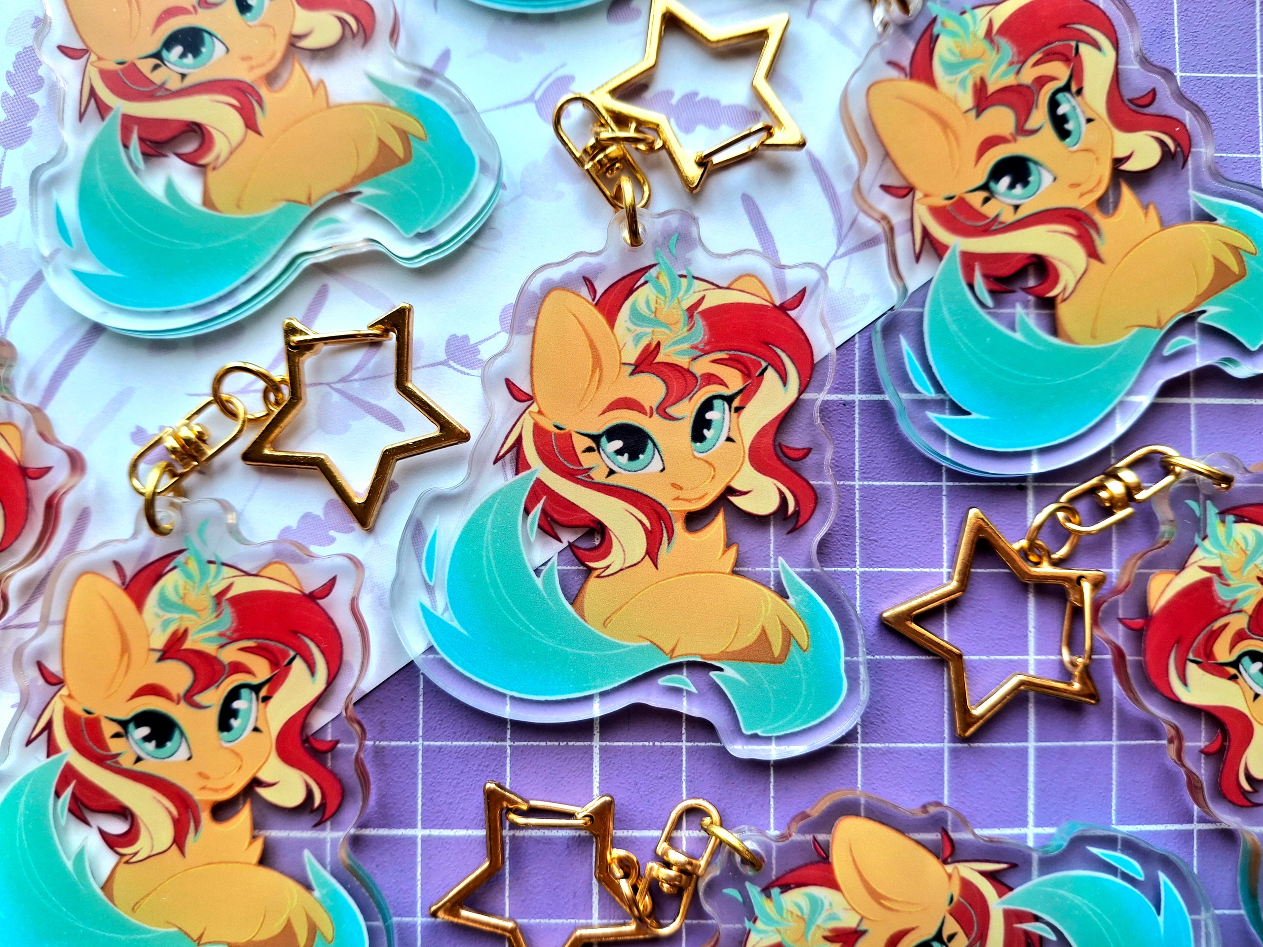 Брелок Сансет Шиммер диджитал