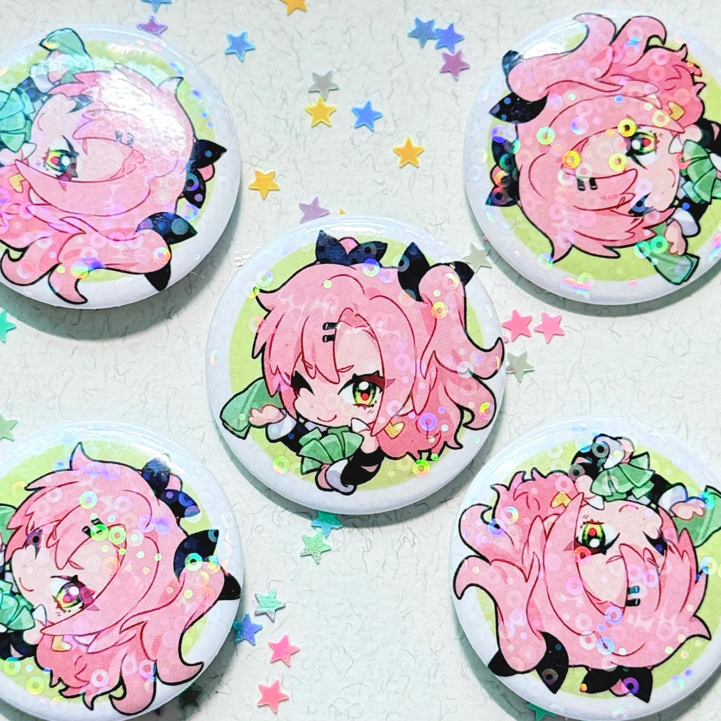 Значок 37мм Николь