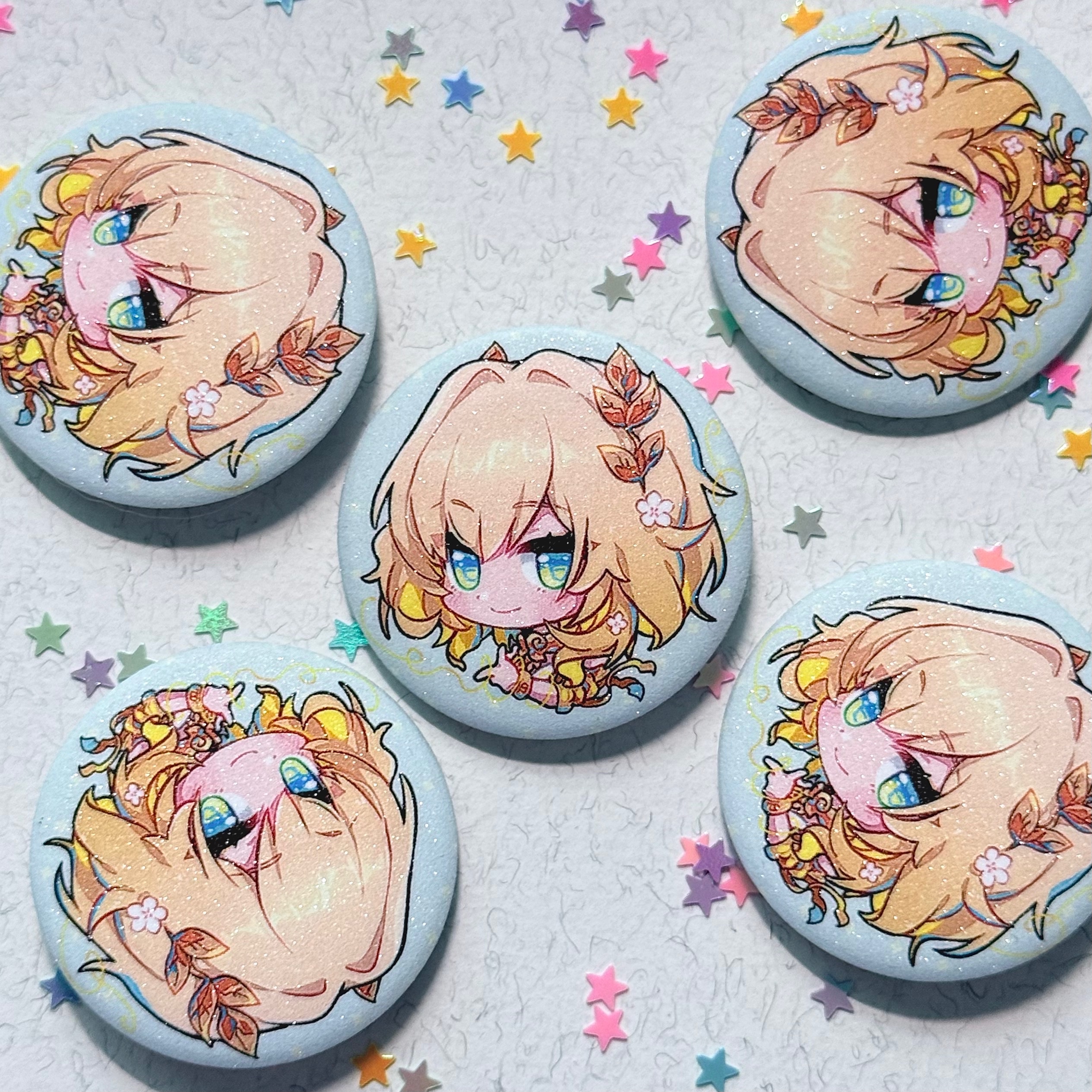 Значок 37мм Аглая