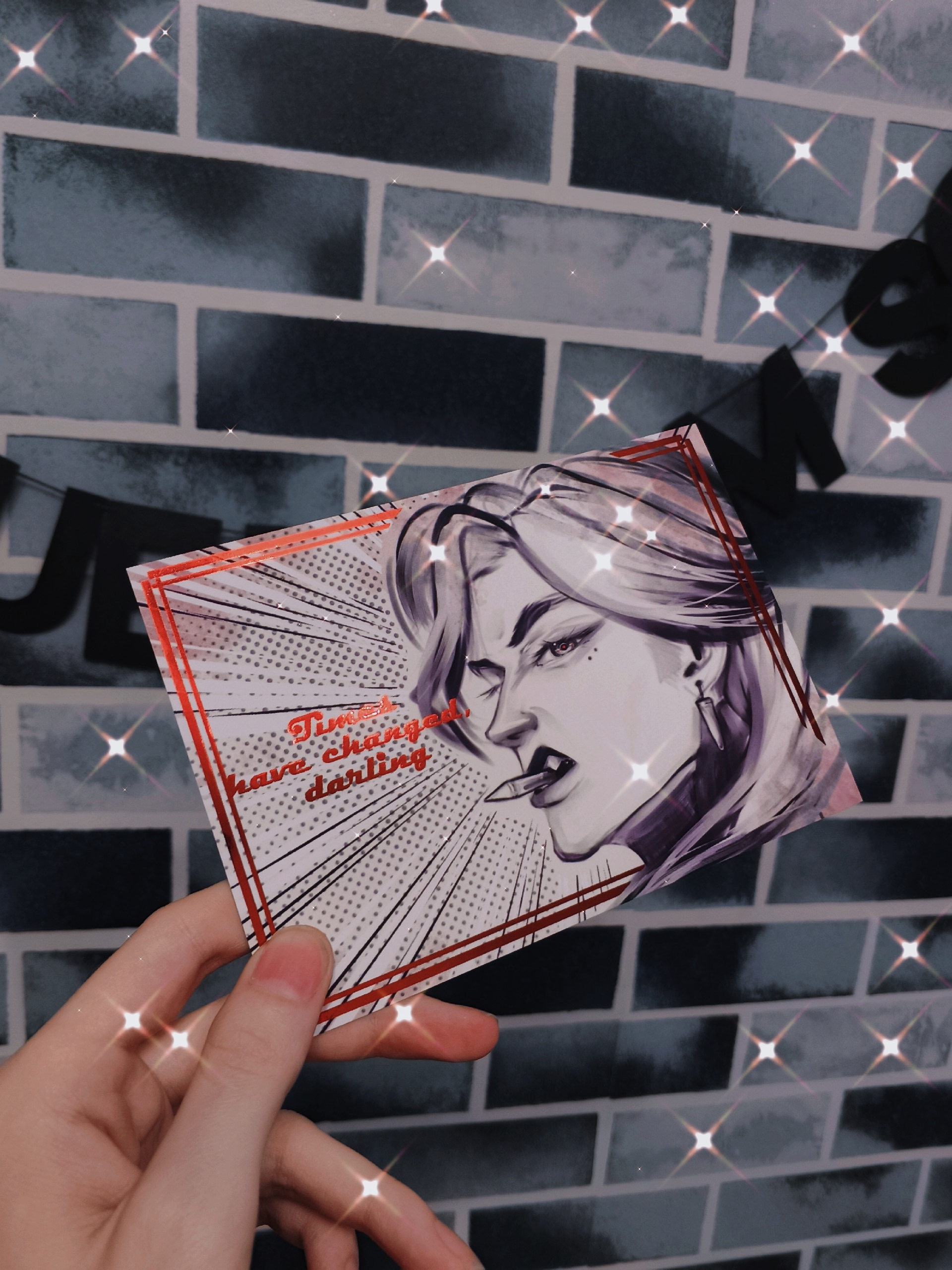 Открытка Бутхилл фольга, софт-тач