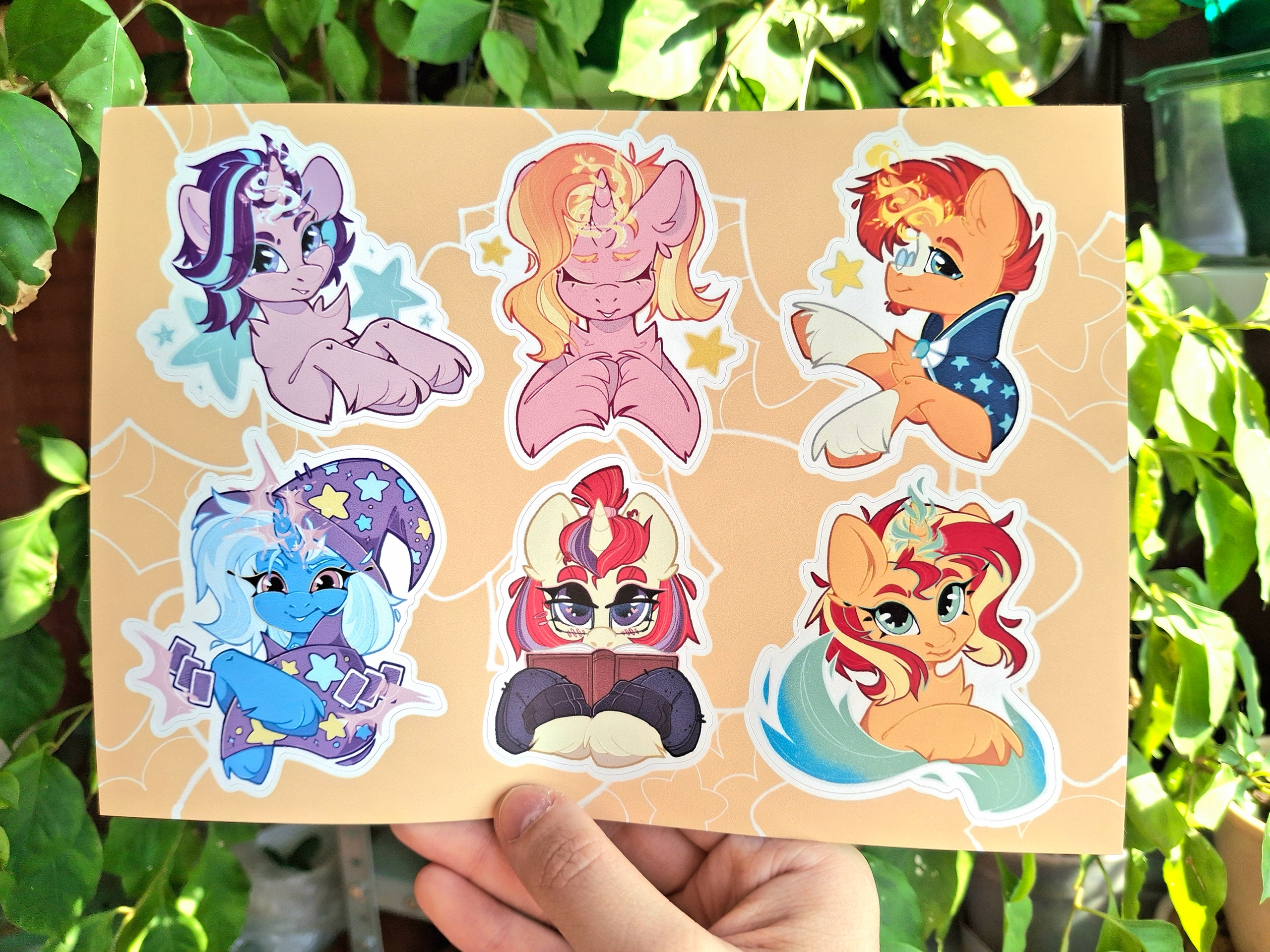 Стикерпак Волшебные единорожки