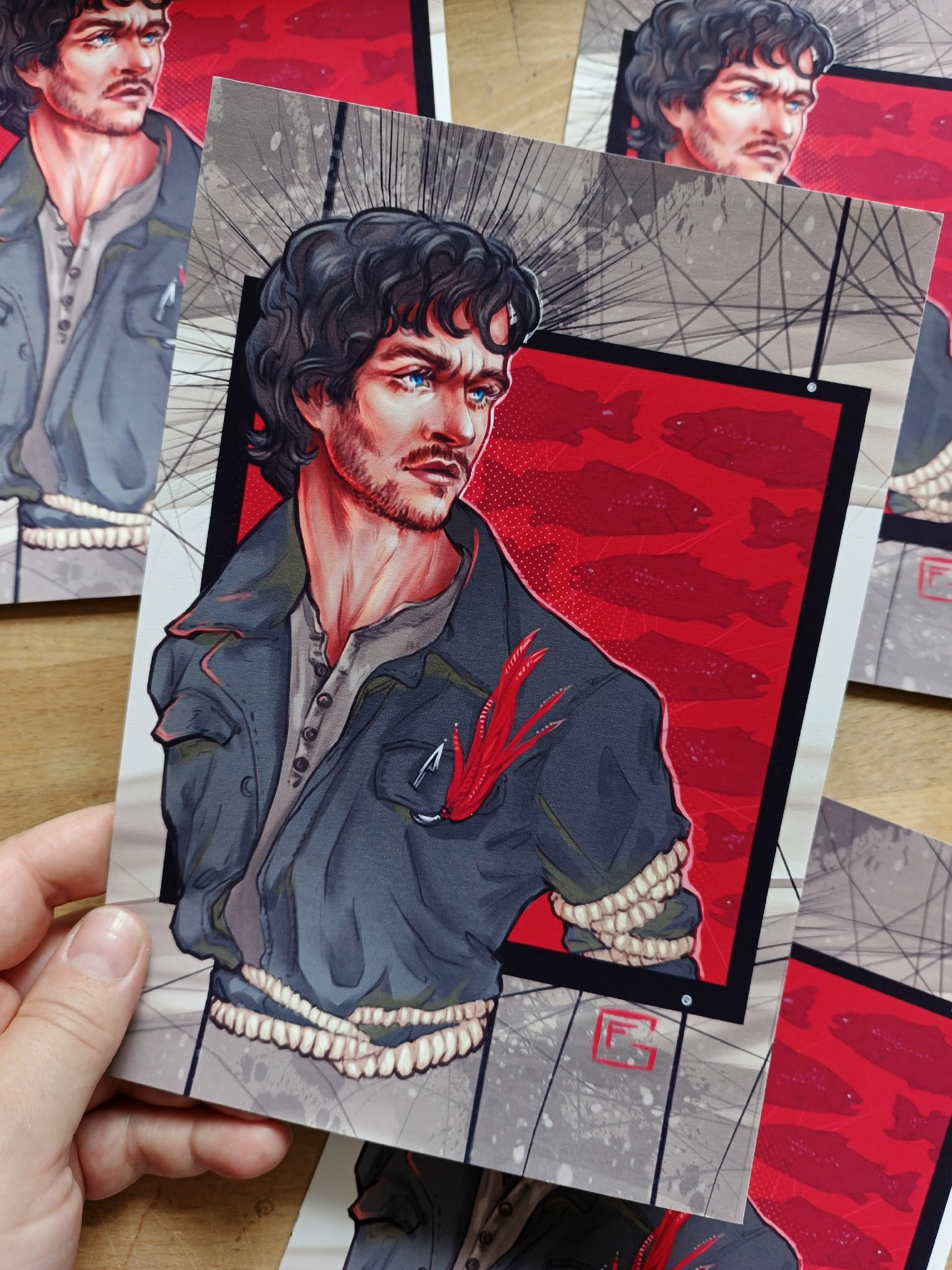 Принт А5 "Уилл Грэм"