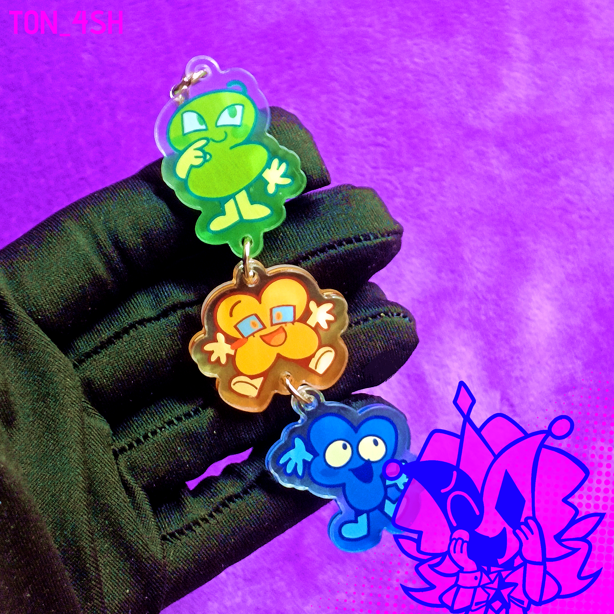 “BFDI 2x4” составной брелок