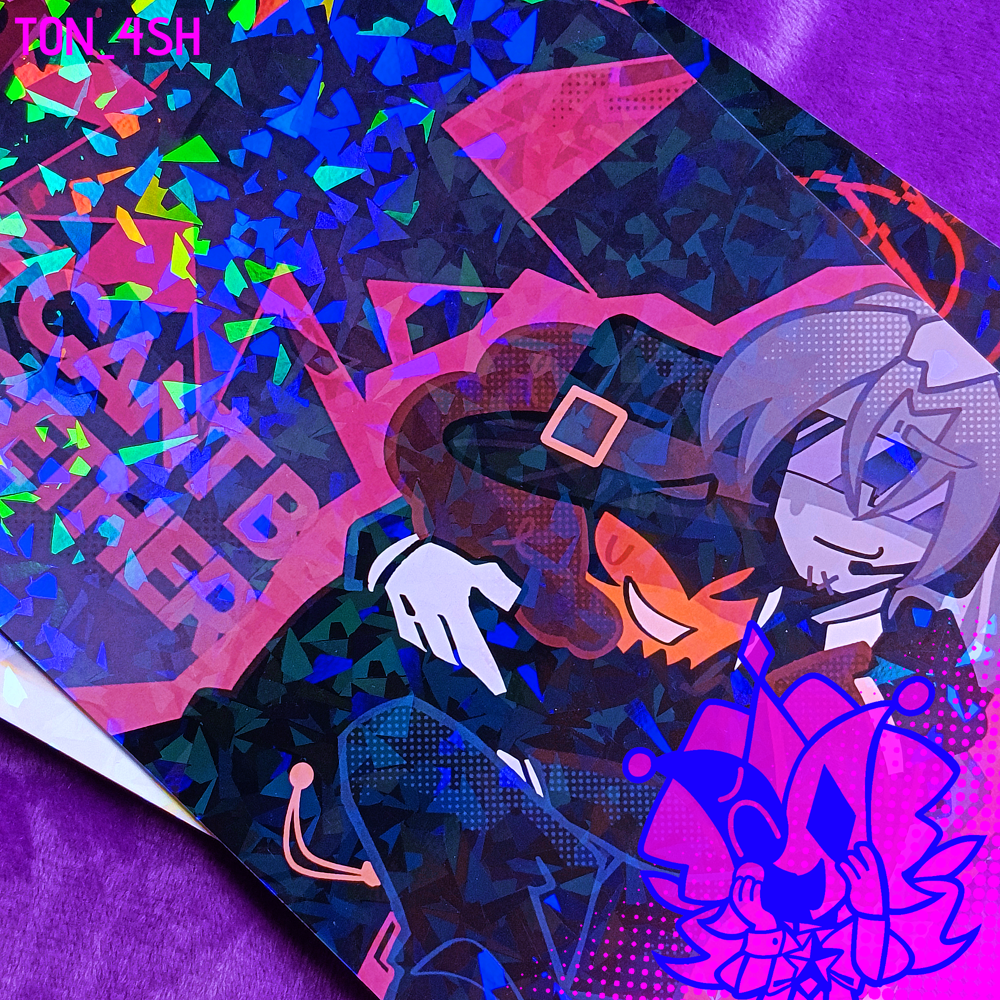 “ДаблФедора” открытка битое стекло