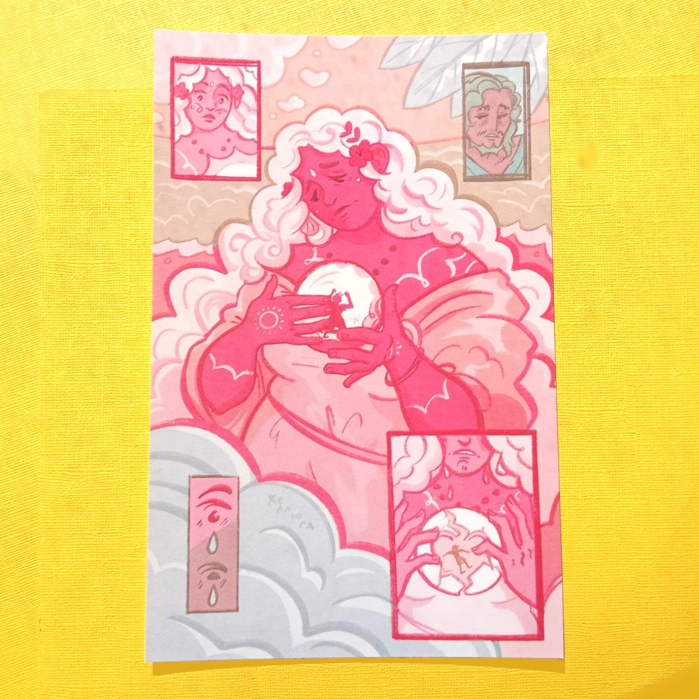 Принт "Калипсо"