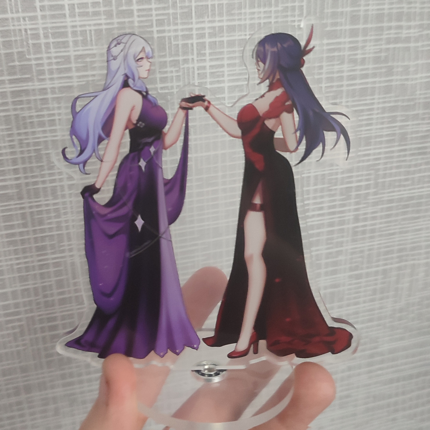 Стенд крутящийся "Ахерон и Черный Лебедь" 12см