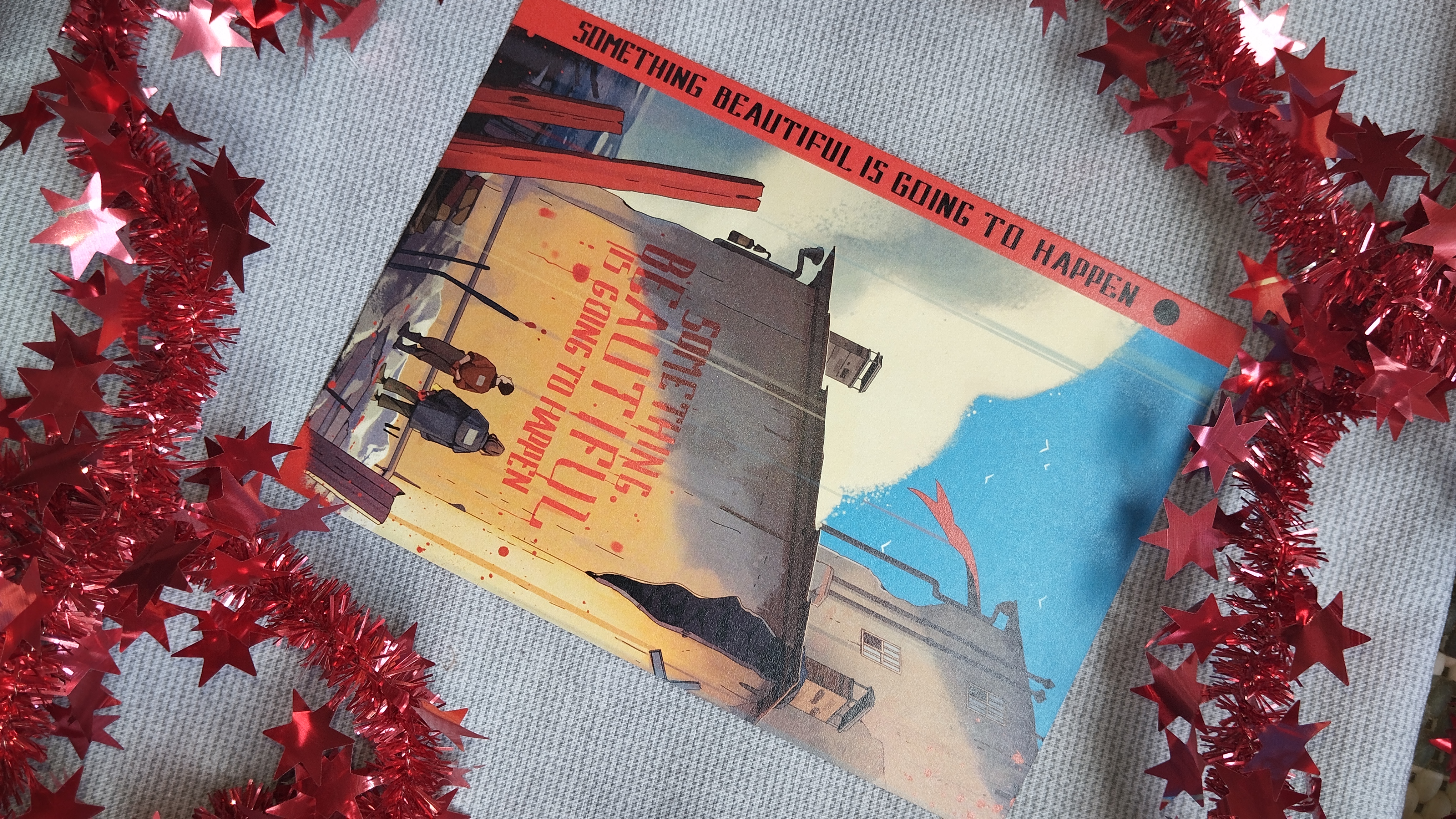 Открытка а5 что-то красивое