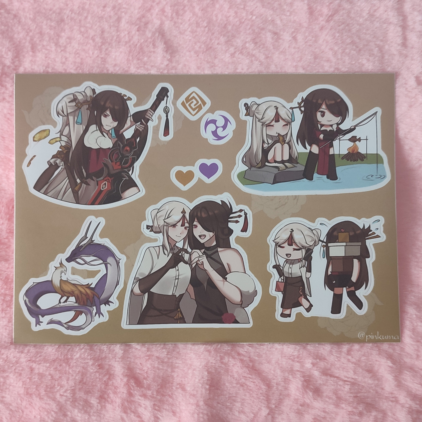 Стикерпак А5 "Нингуан и Бэйдоу"