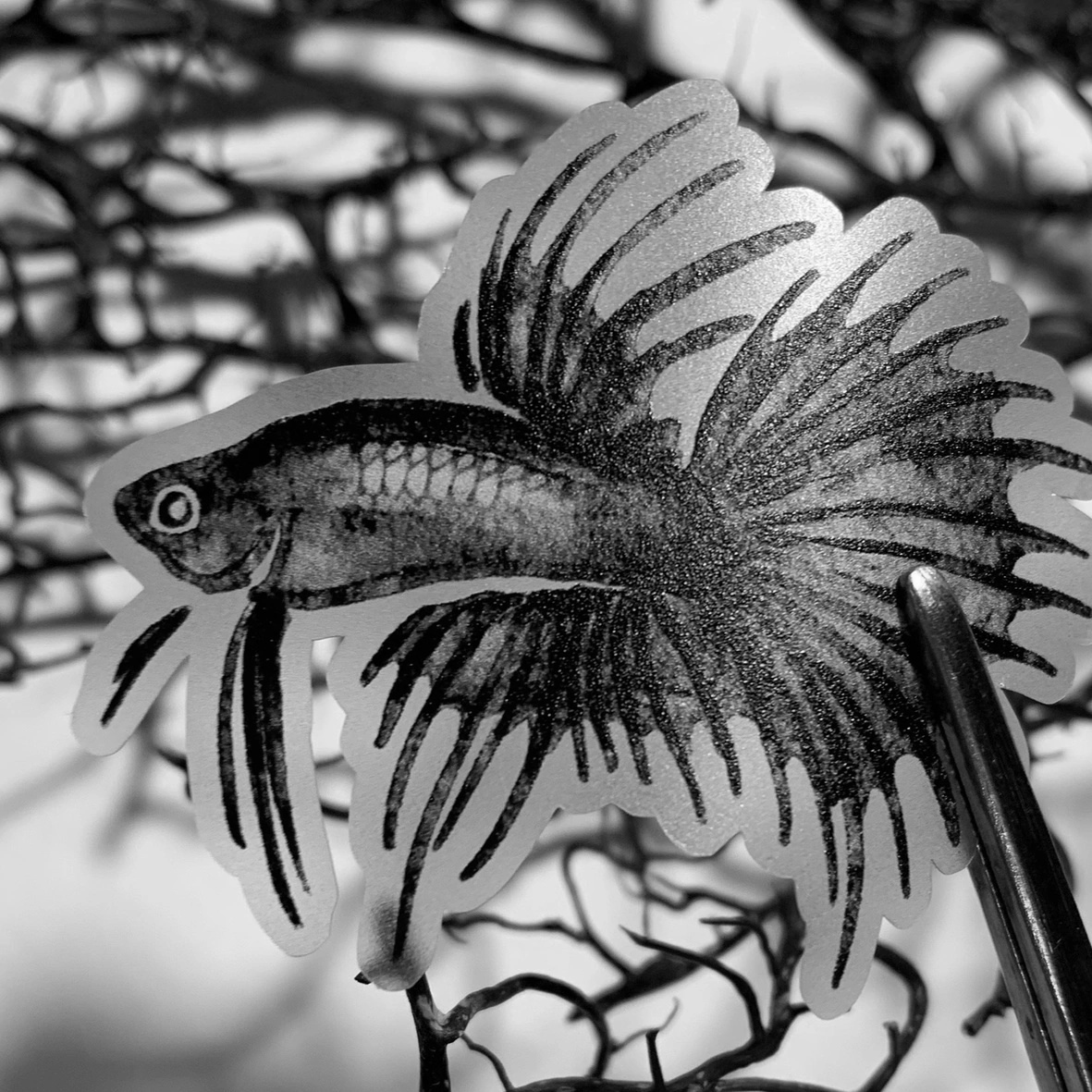 Наклейки А6 рыбки