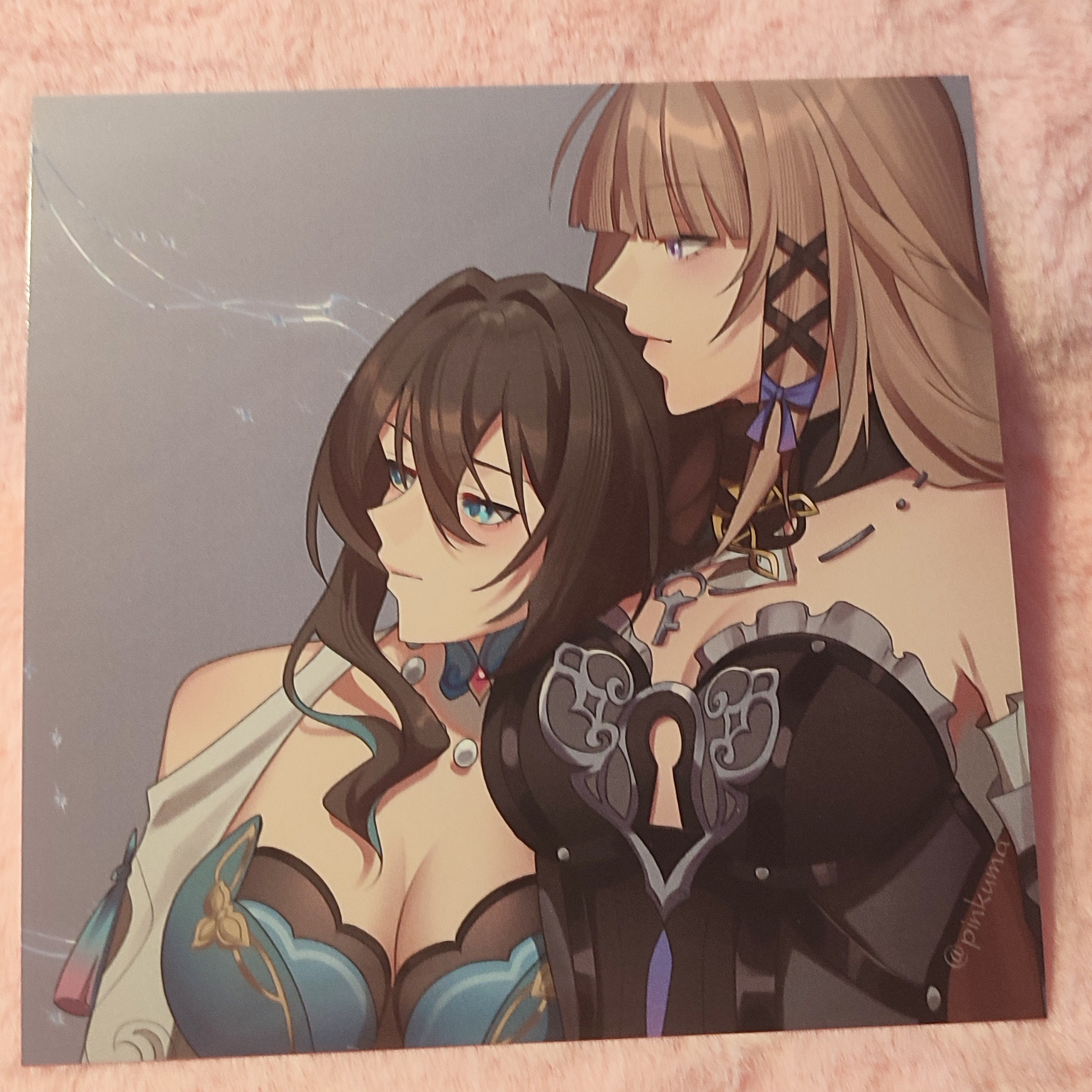 Открытка квадратная "Герта и Жуань Мэй"